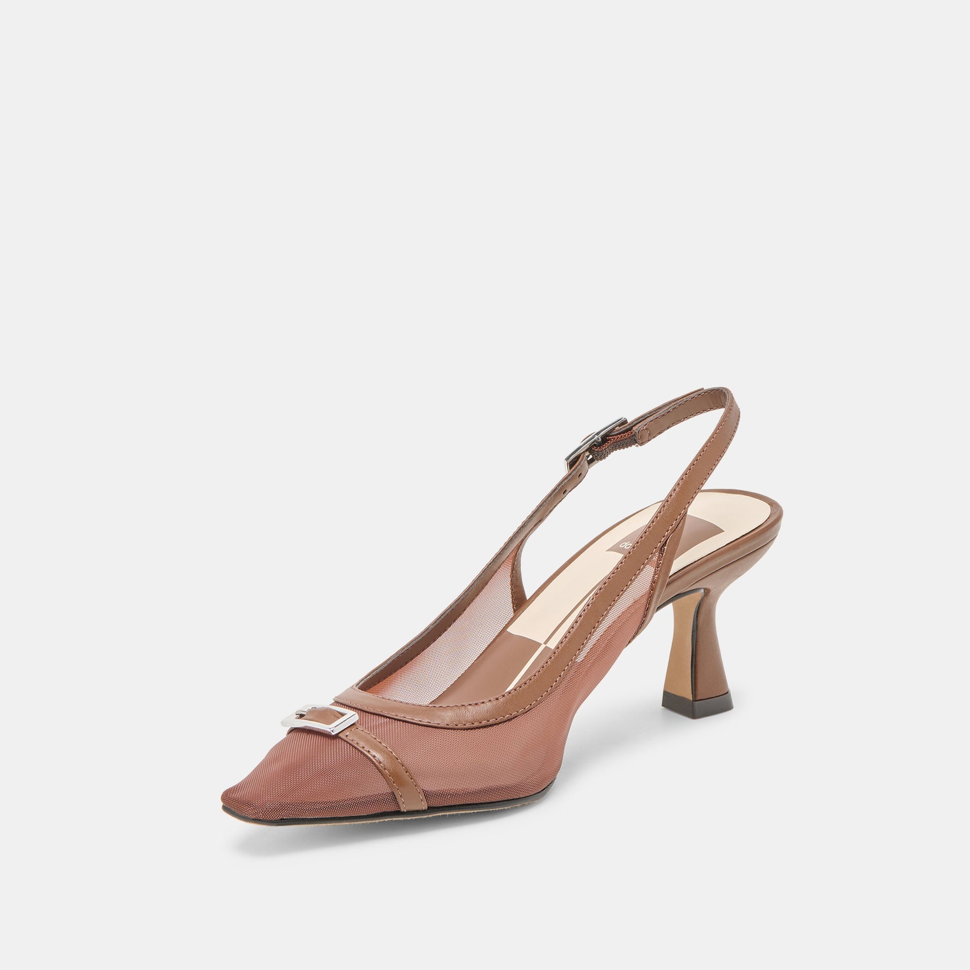 Lorine Espresso Mesh Heels Dolce Vita On sale