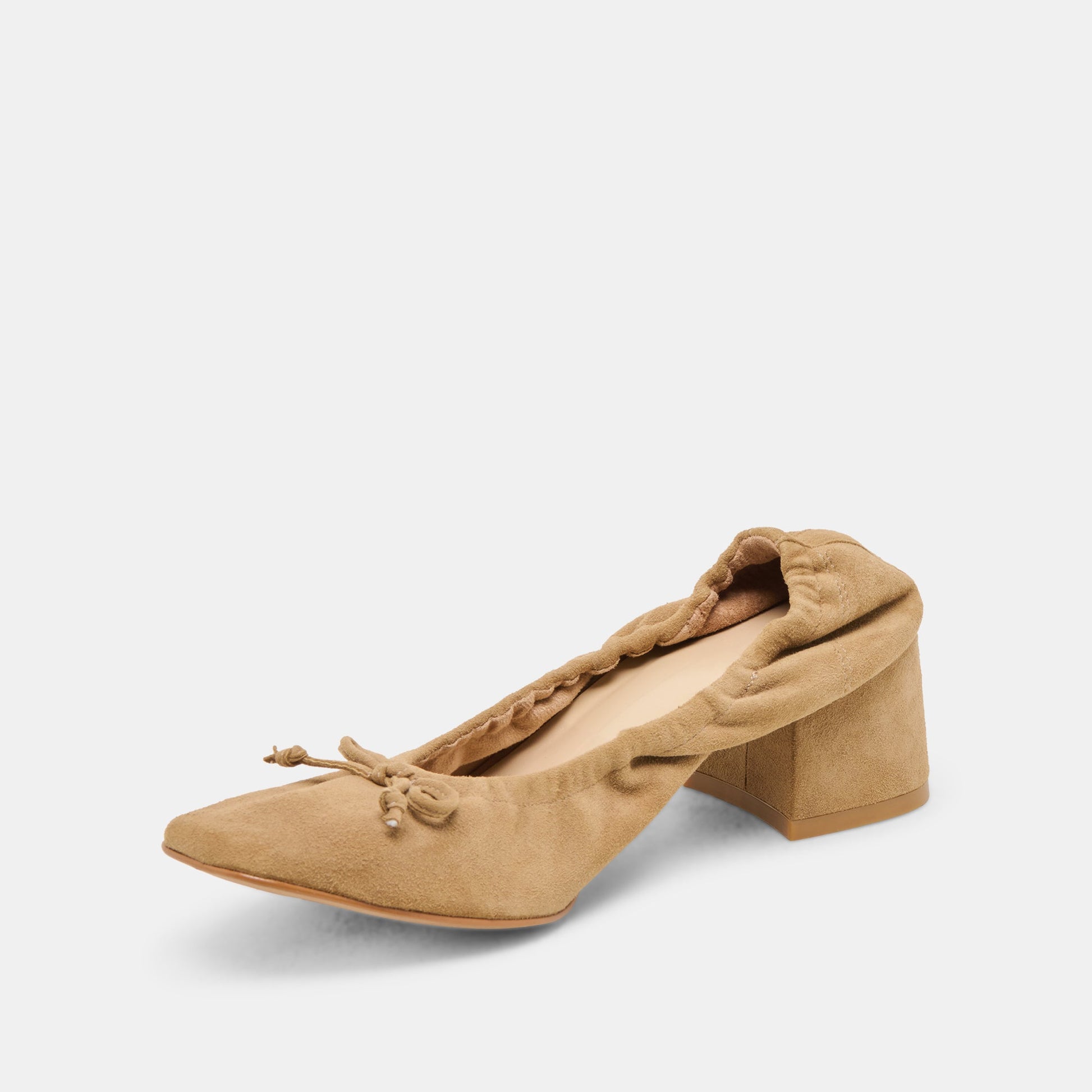 Karmin Dk Taupe Suede Heels Dolce Vita For sale
