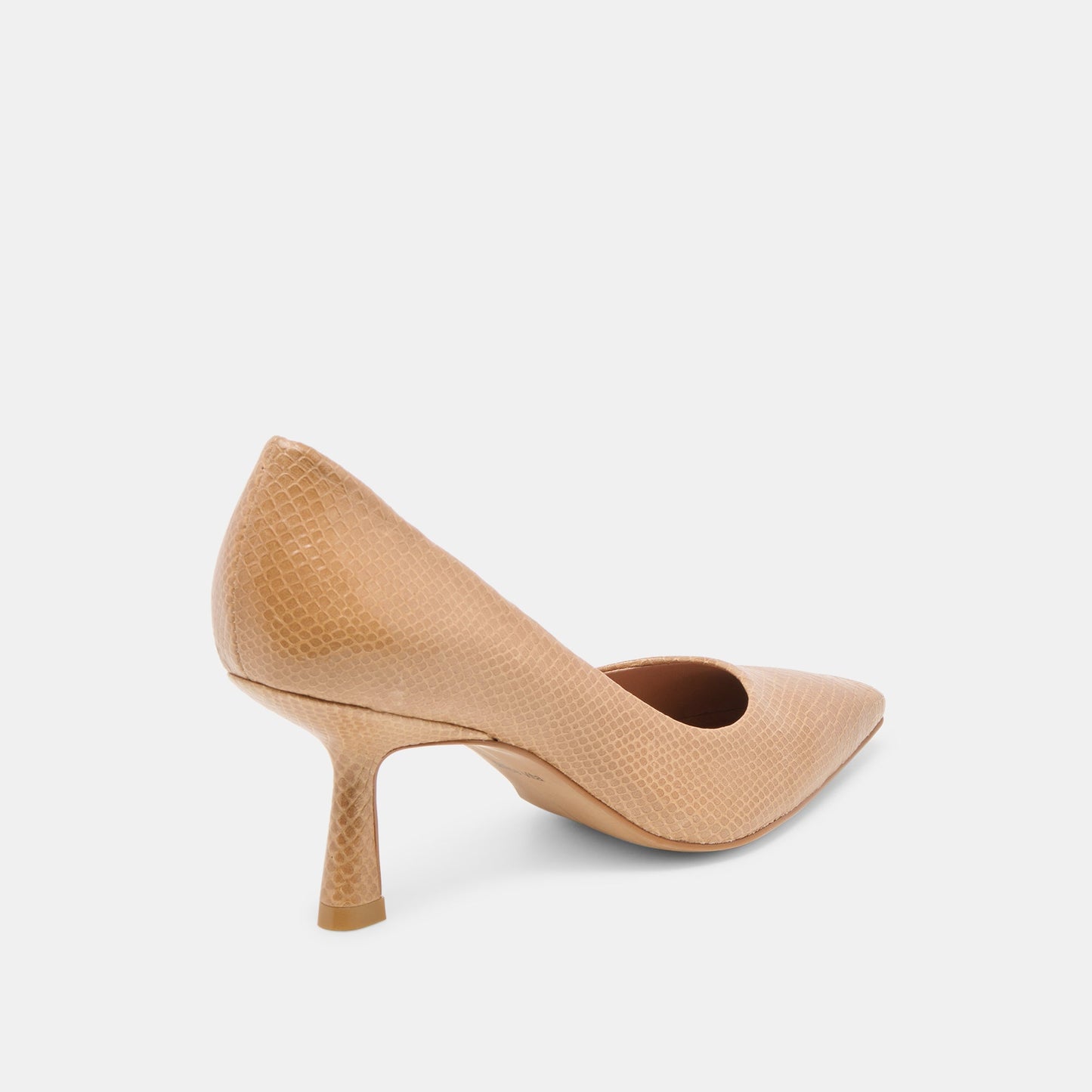 Briona Whiskey Embossed Leather Heels Dolce Vita Sale