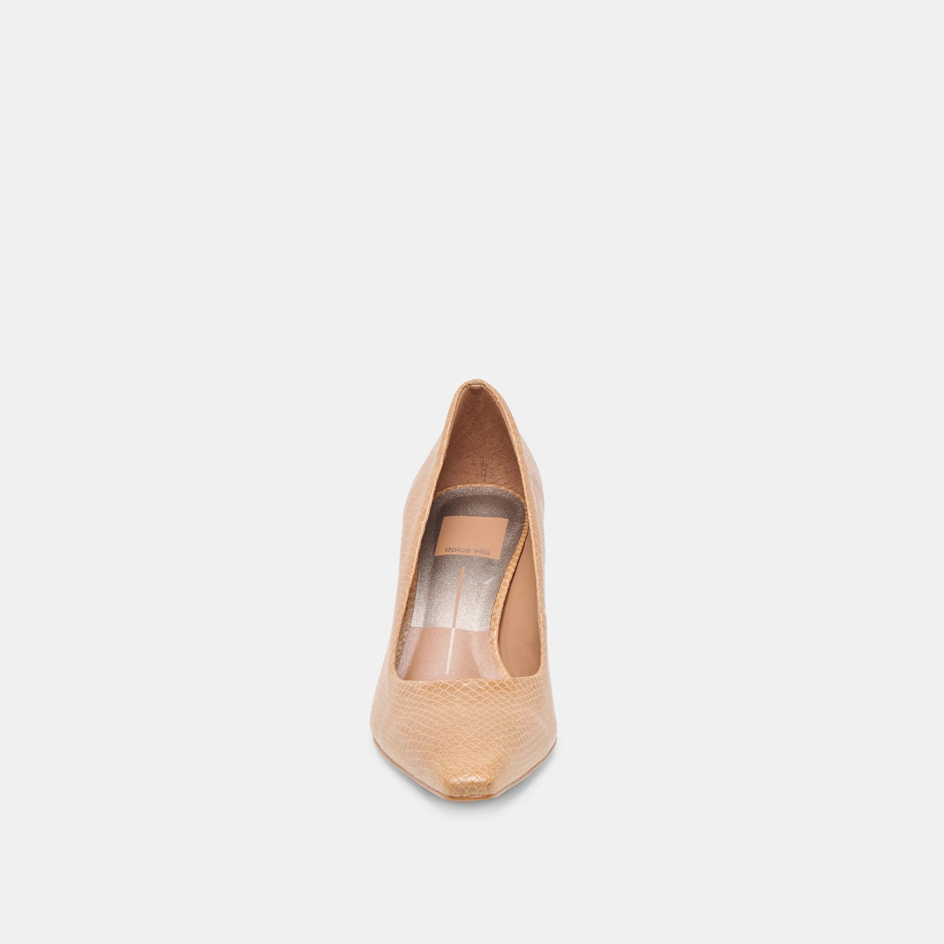 Briona Whiskey Embossed Leather Heels Dolce Vita Sale
