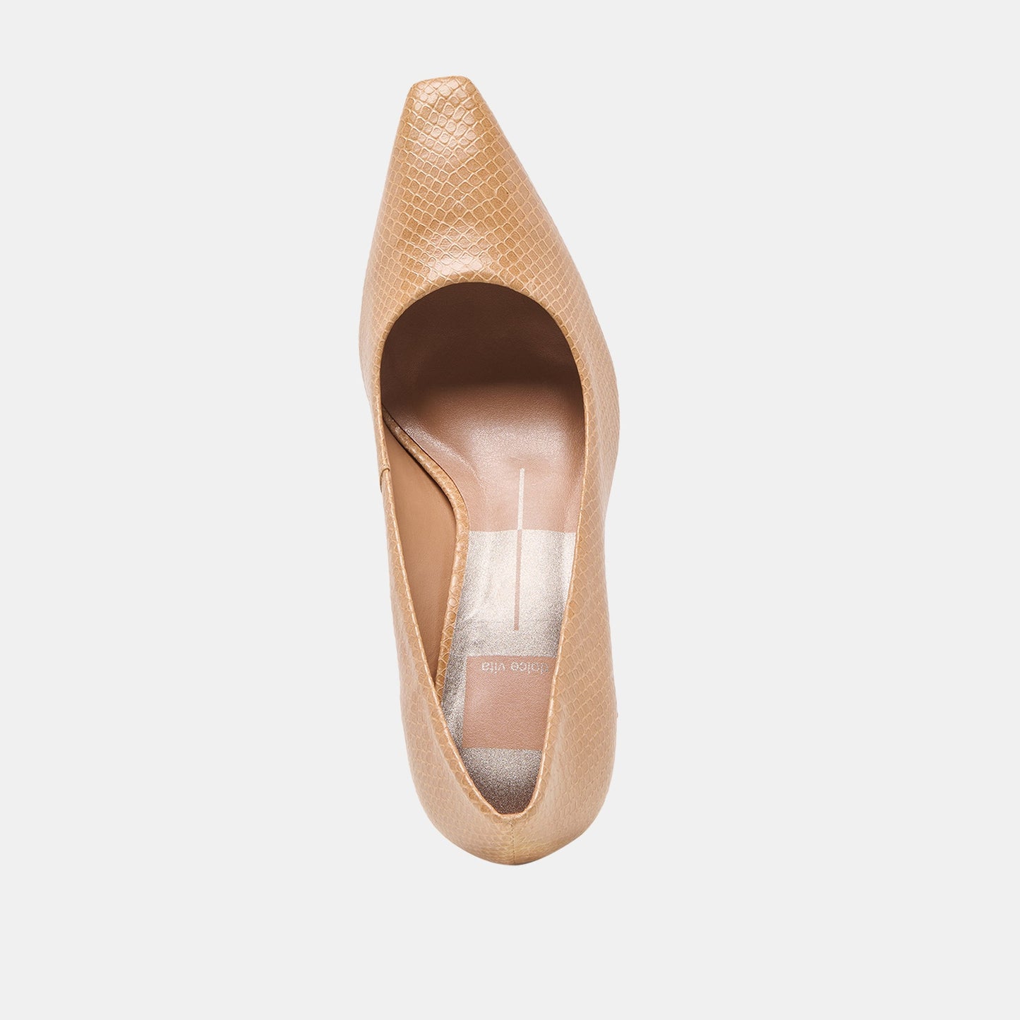 Briona Whiskey Embossed Leather Heels Dolce Vita Sale