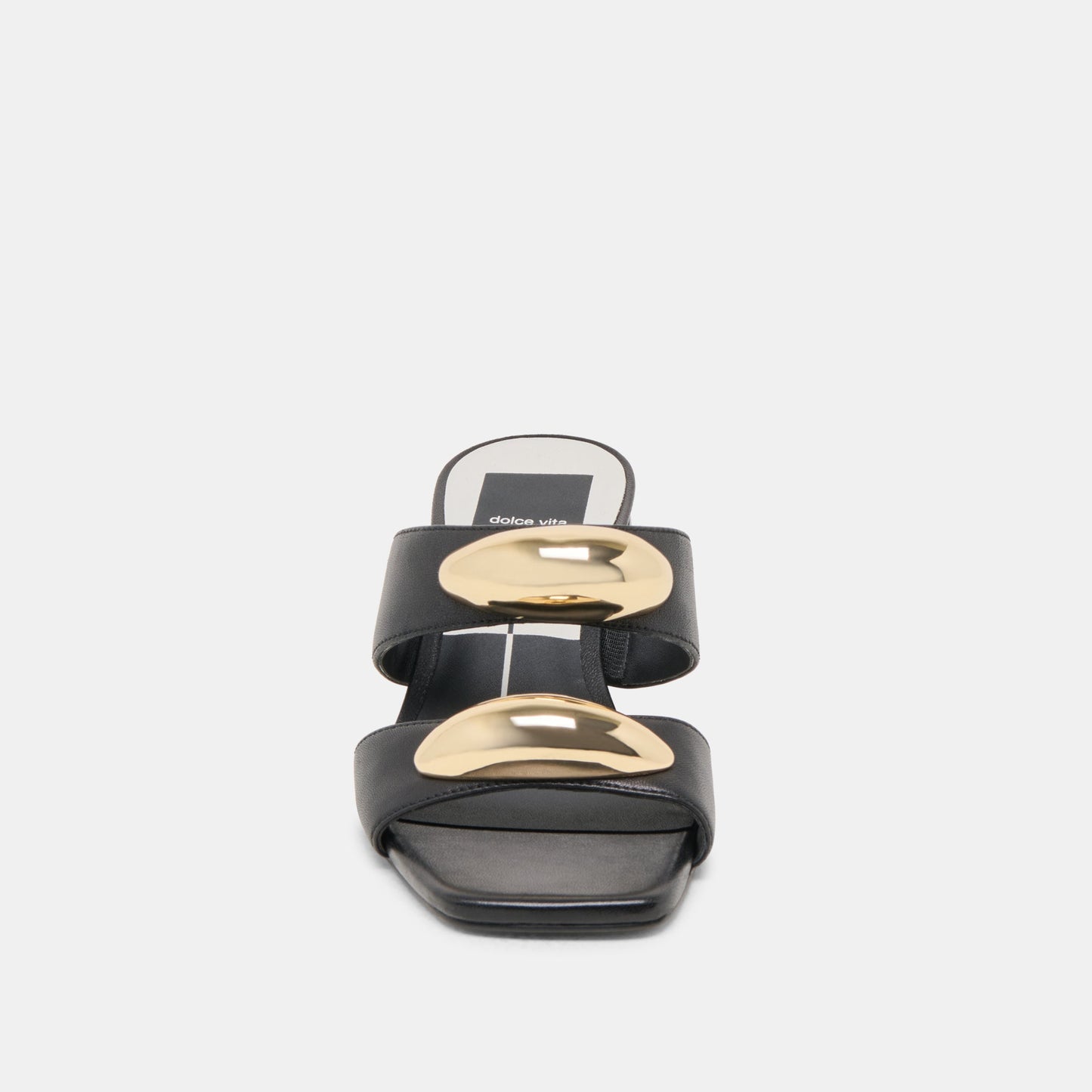 Barnet Black Leather Heels Dolce Vita Outlet