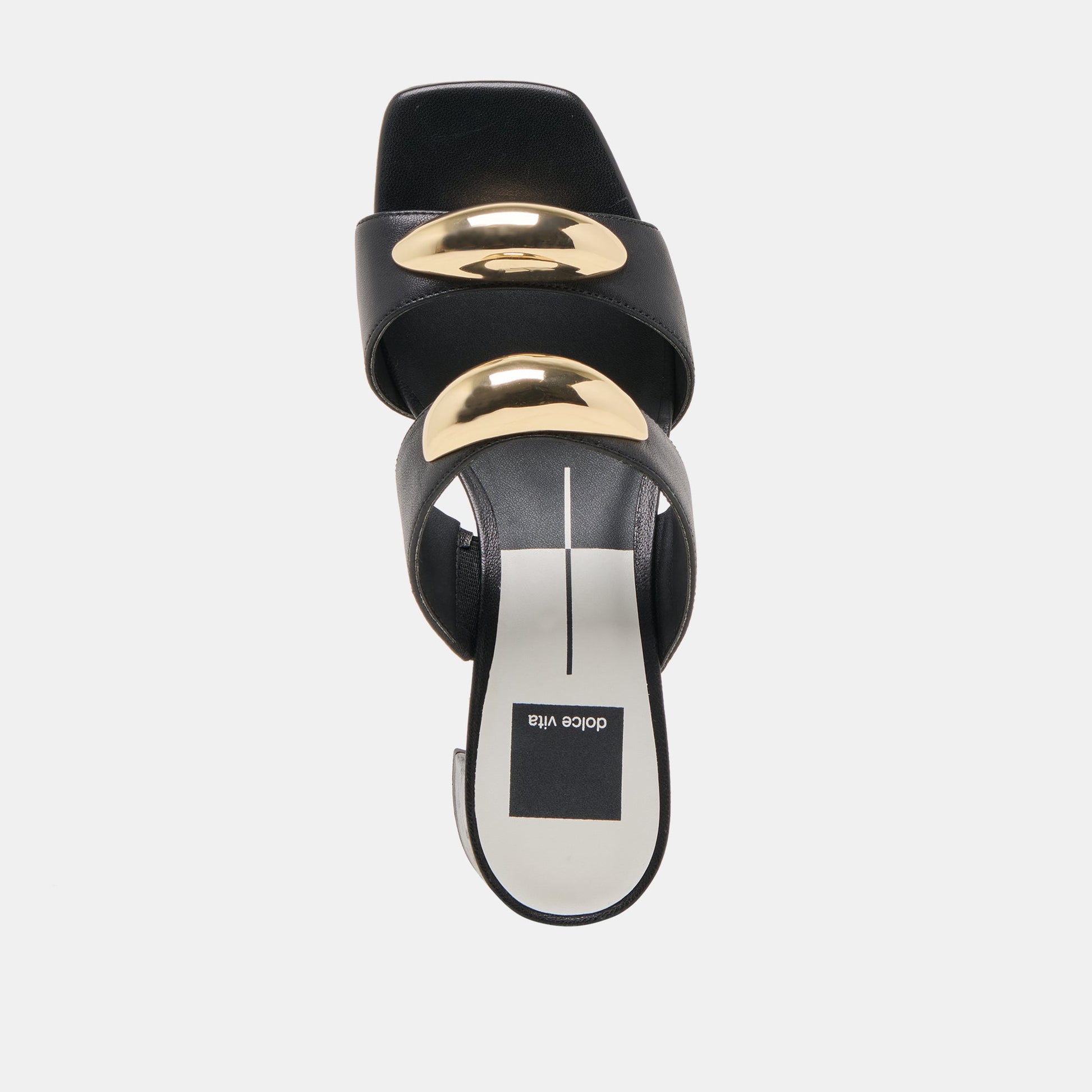 Barnet Black Leather Heels Dolce Vita Outlet