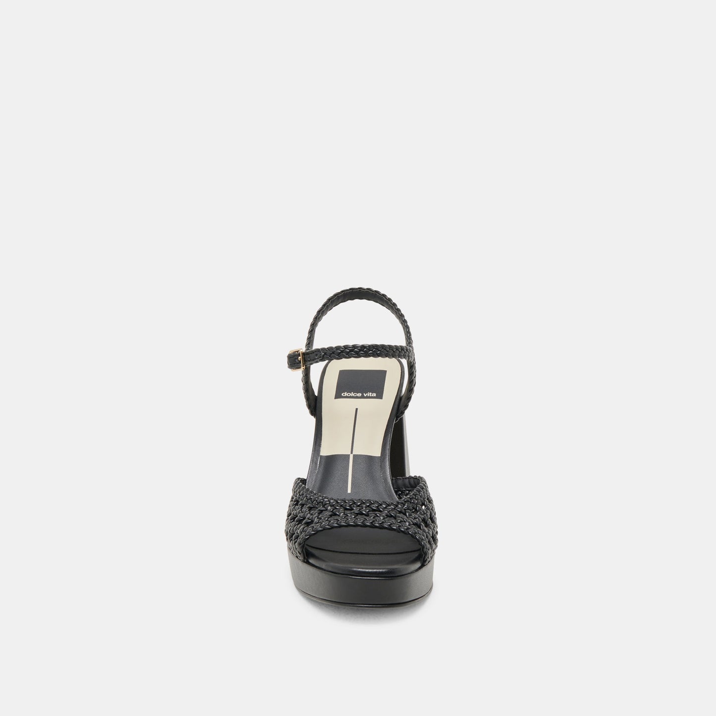PEYTEN WIDE HEELS BLACK WOVEN STELLA
 – Dolce Vita Dolce Vita On sale