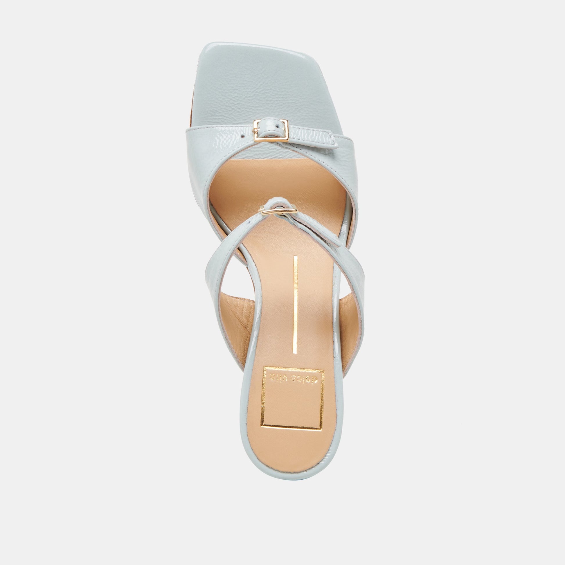 SHANE HEELS ICE BLUE CRINKLE PATENT
 – Dolce Vita Dolce Vita Discount