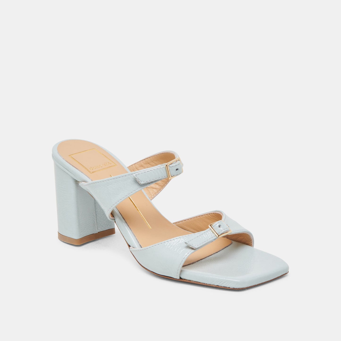 SHANE HEELS ICE BLUE CRINKLE PATENT
 – Dolce Vita Dolce Vita Discount