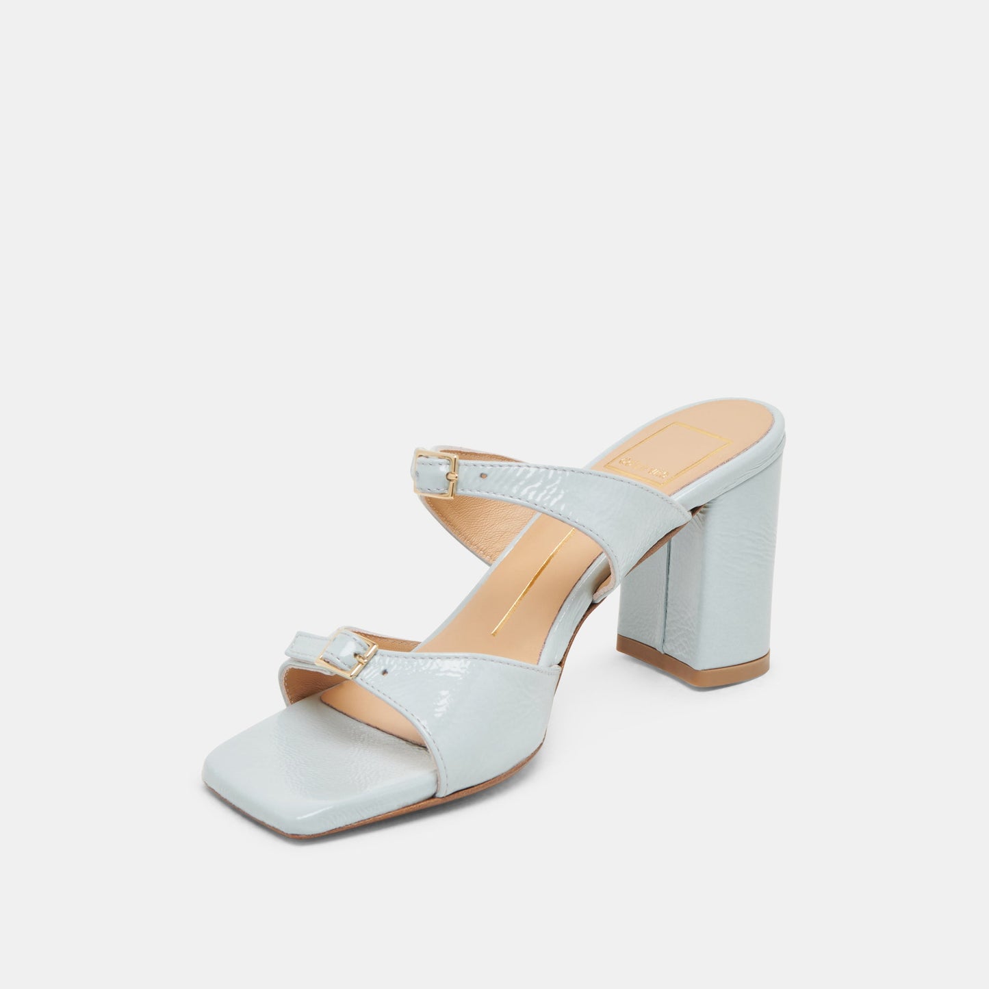 SHANE HEELS ICE BLUE CRINKLE PATENT
 – Dolce Vita Dolce Vita Discount