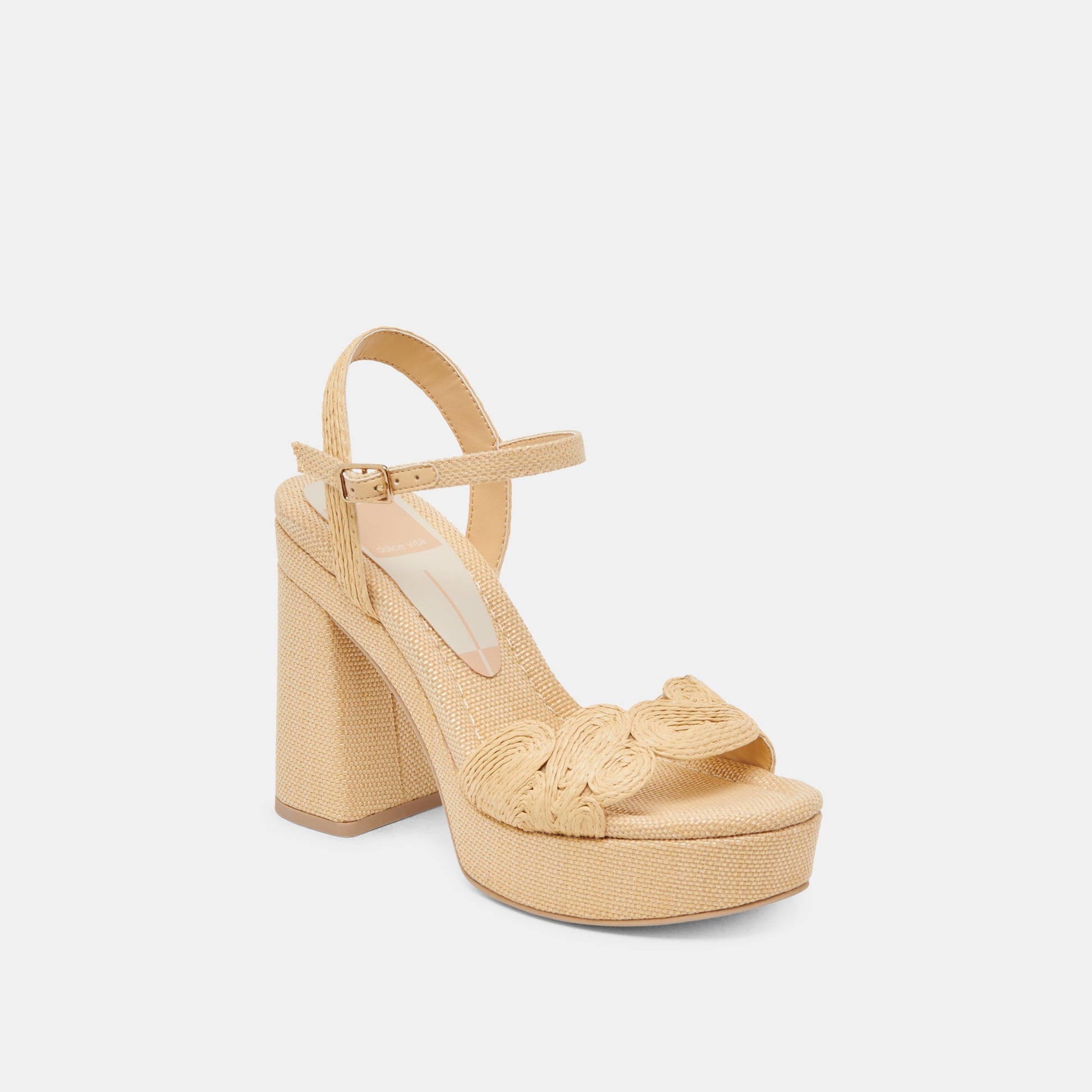 TINAYA HEELS LT NATURAL RAFFIA
 – Dolce Vita Dolce Vita Outlet