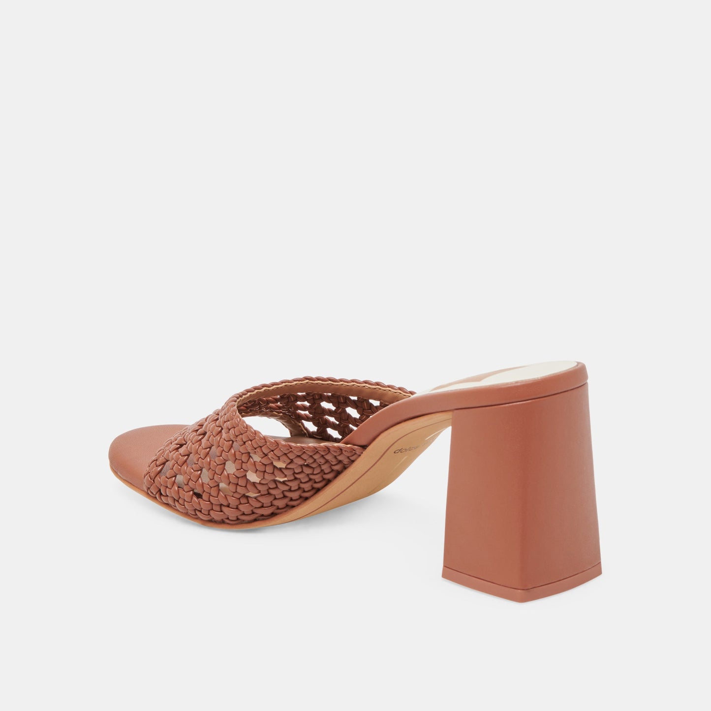 MARGOE HEELS COGNAC WOVEN STELLA
 – Dolce Vita Dolce Vita New