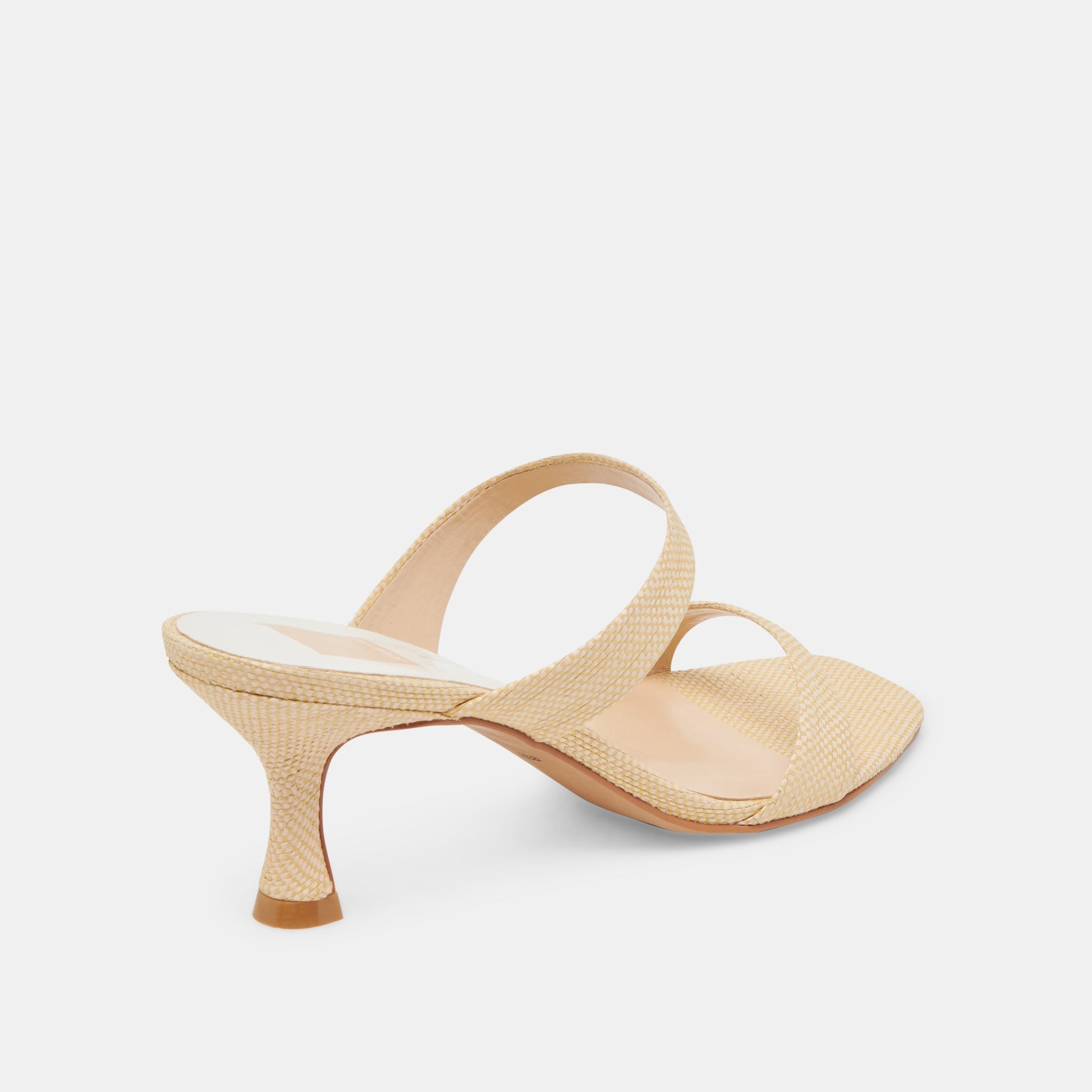 Genora Lt Natural Woven Raffia Heels Dolce Vita Discount