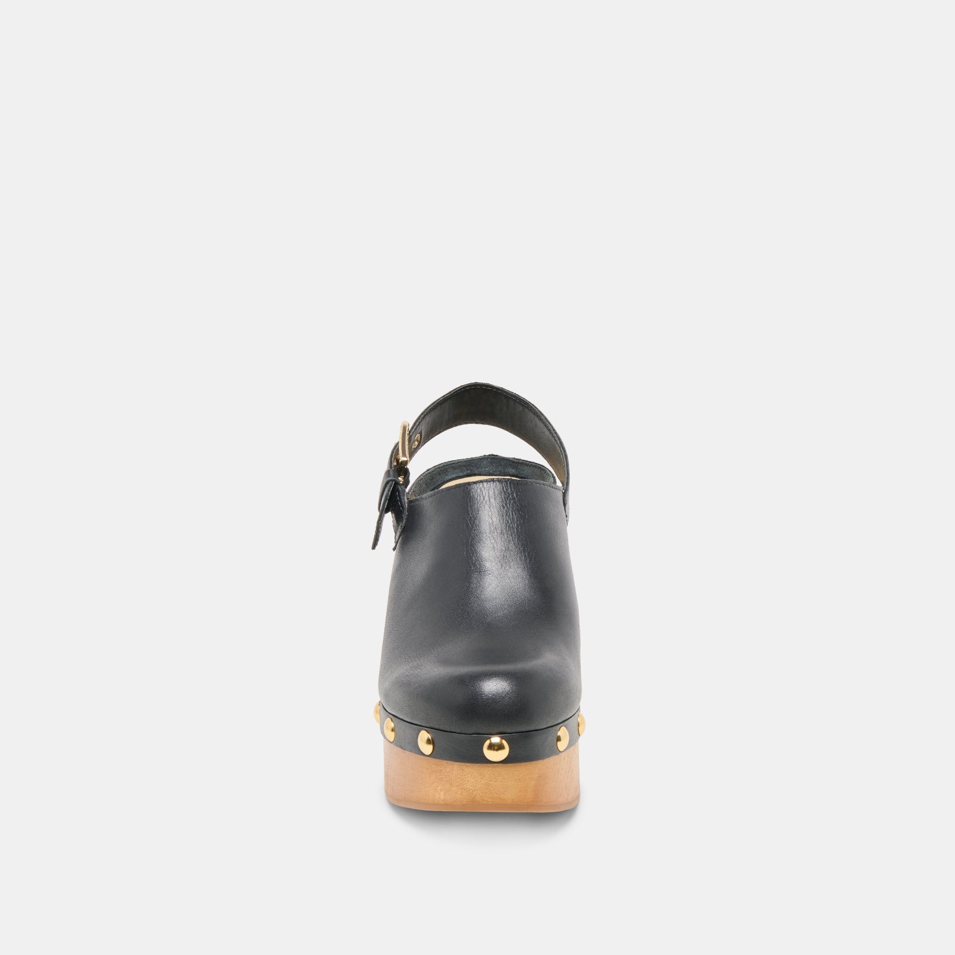 Adelan Black Leather Clogs Dolce Vita Online