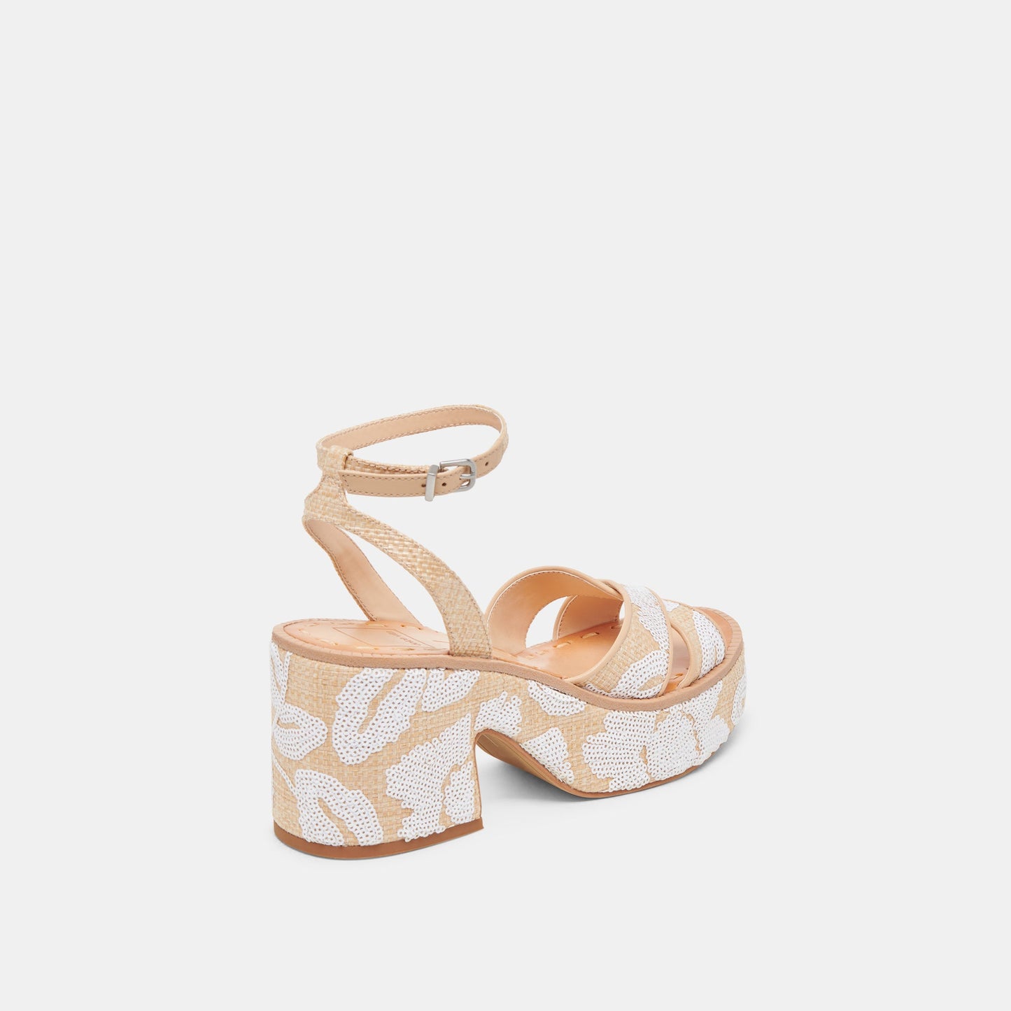 ENIKO HEELS NATURAL MULTI FLORAL SEQUIN
 – Dolce Vita Dolce Vita Outlet