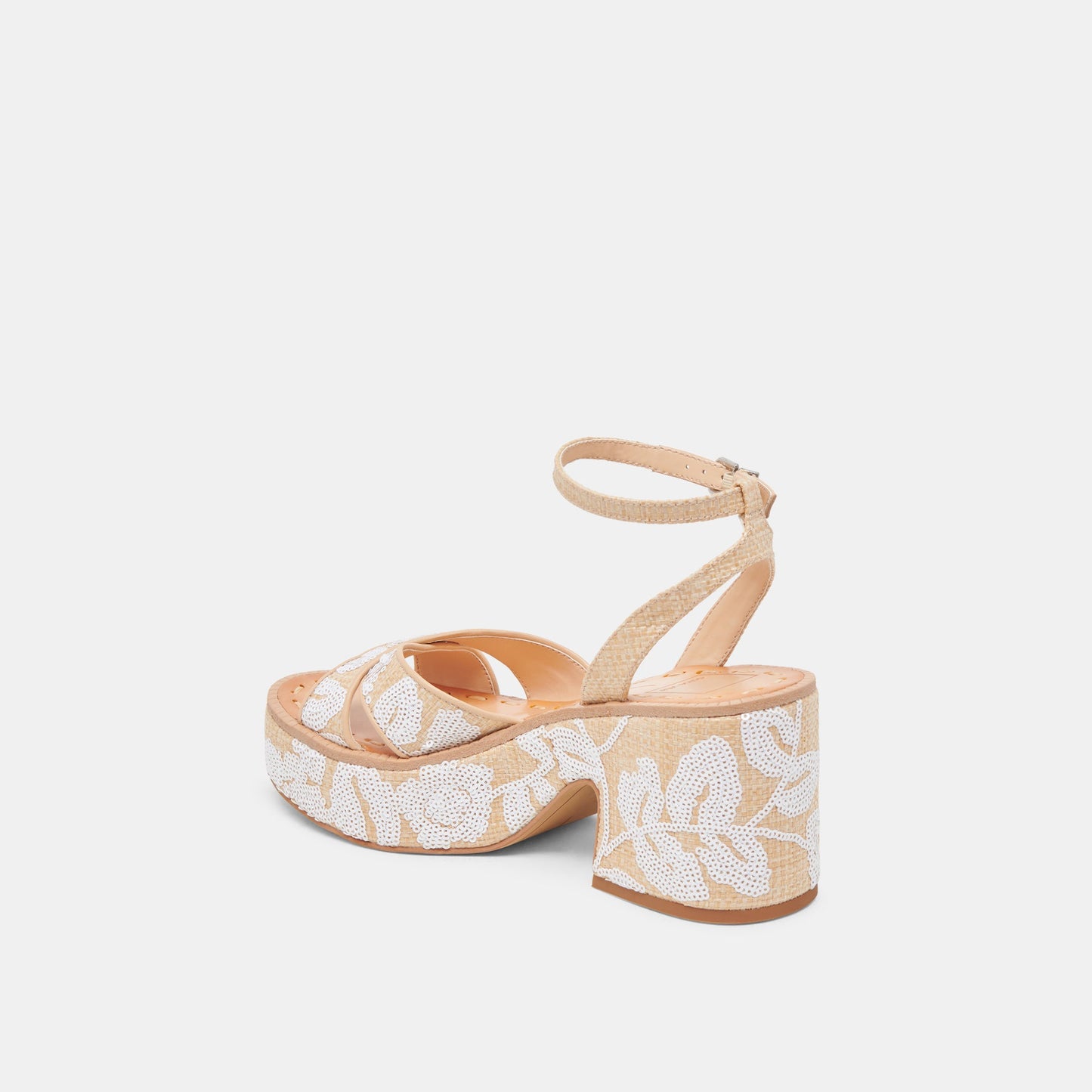 ENIKO HEELS NATURAL MULTI FLORAL SEQUIN
 – Dolce Vita Dolce Vita Outlet