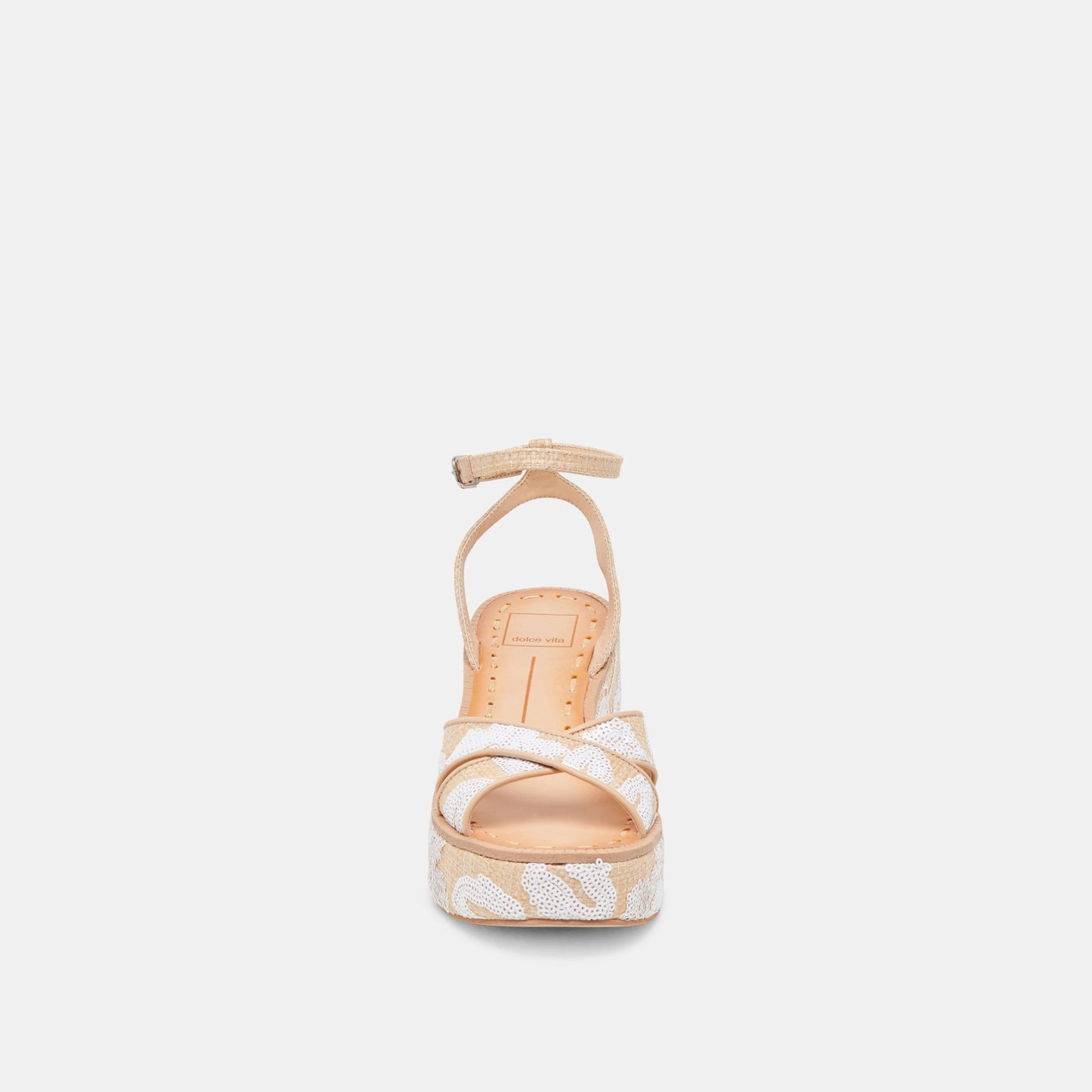 ENIKO HEELS NATURAL MULTI FLORAL SEQUIN
 – Dolce Vita Dolce Vita Outlet