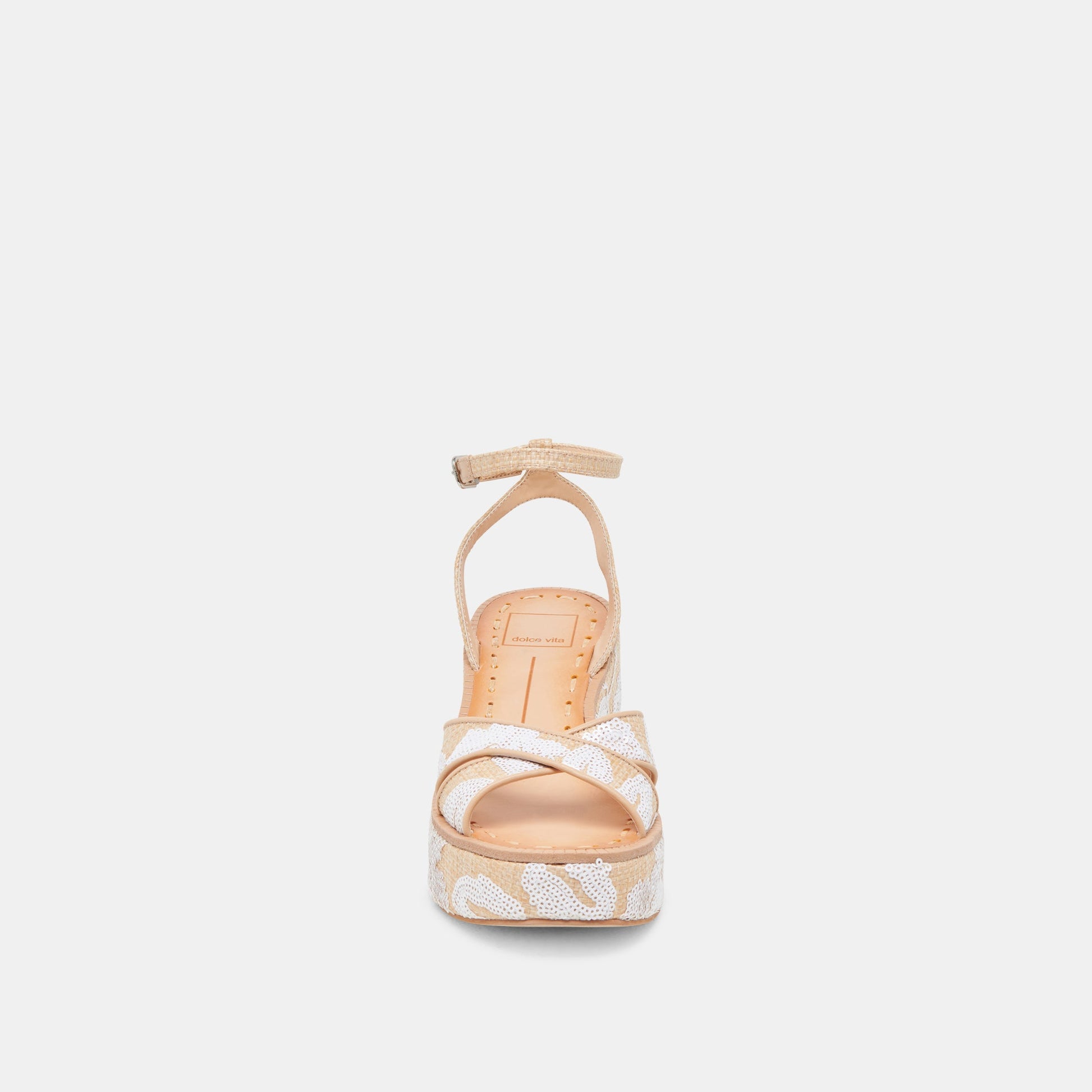 ENIKO HEELS NATURAL MULTI FLORAL SEQUIN
 – Dolce Vita Dolce Vita Outlet