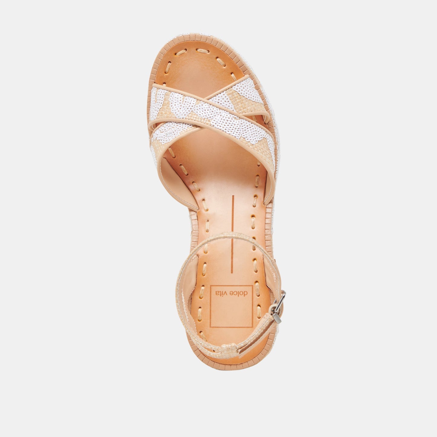 ENIKO HEELS NATURAL MULTI FLORAL SEQUIN
 – Dolce Vita Dolce Vita Outlet
