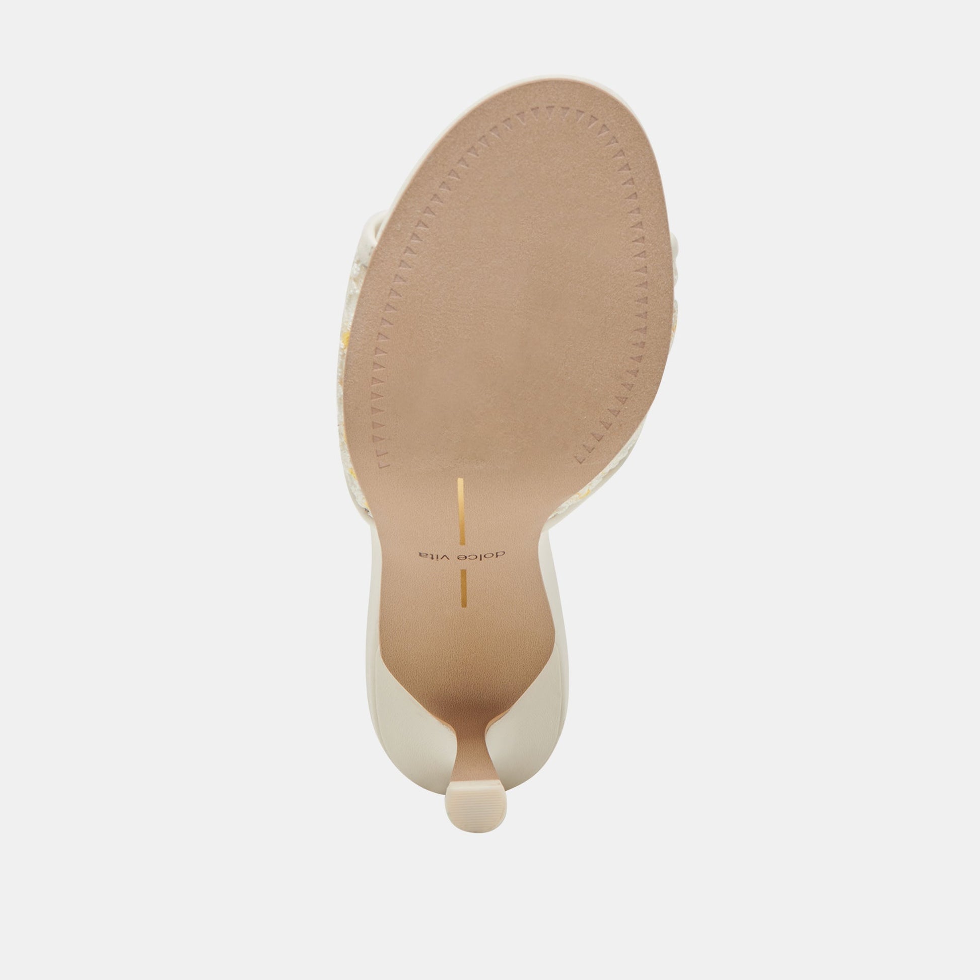 LAVENA FLORAL HEELS WHITE YELLOW FLORAL MESH
 – Dolce Vita Dolce Vita On sale