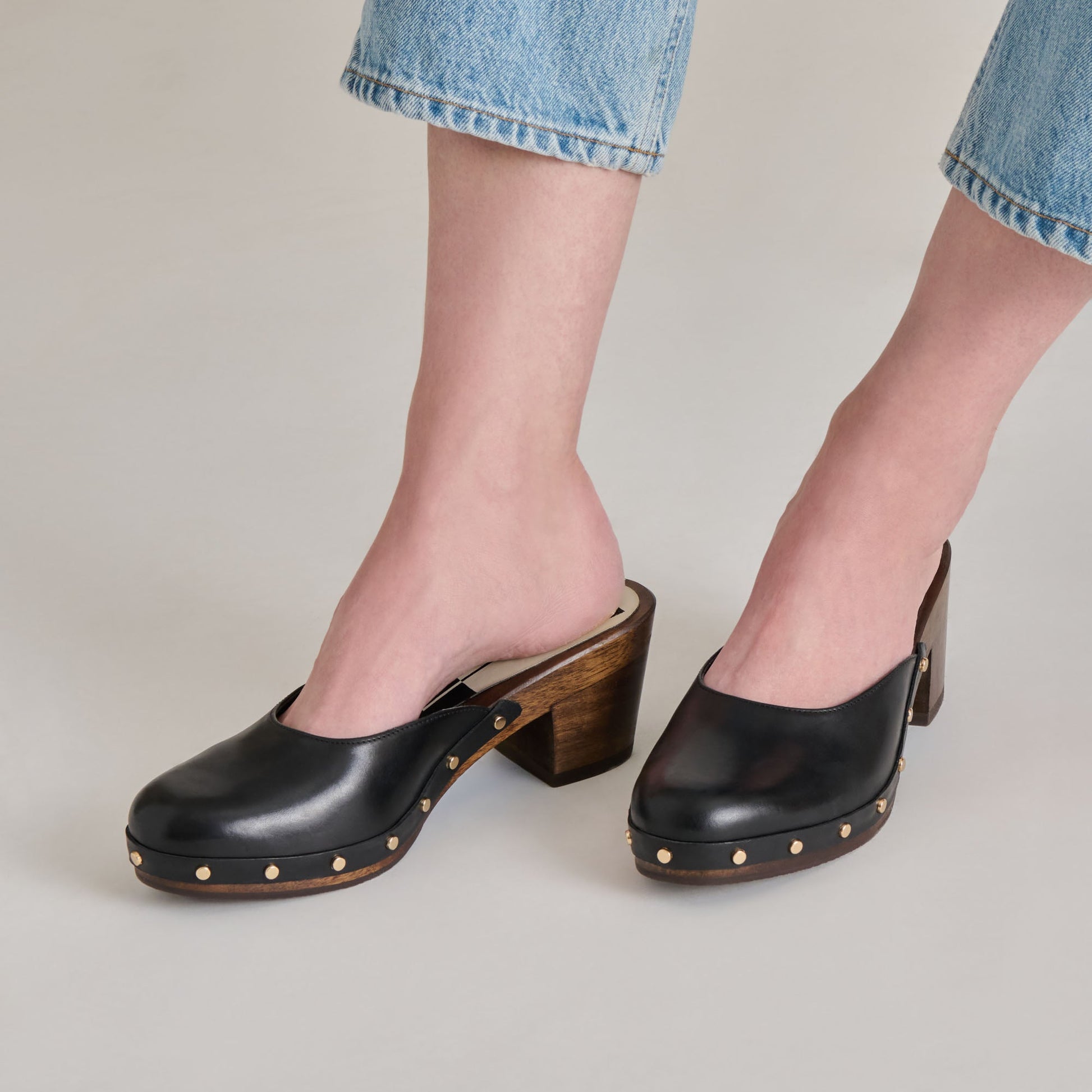 CAMYN HEELS BLACK LEATHER
 – Dolce Vita Dolce Vita New