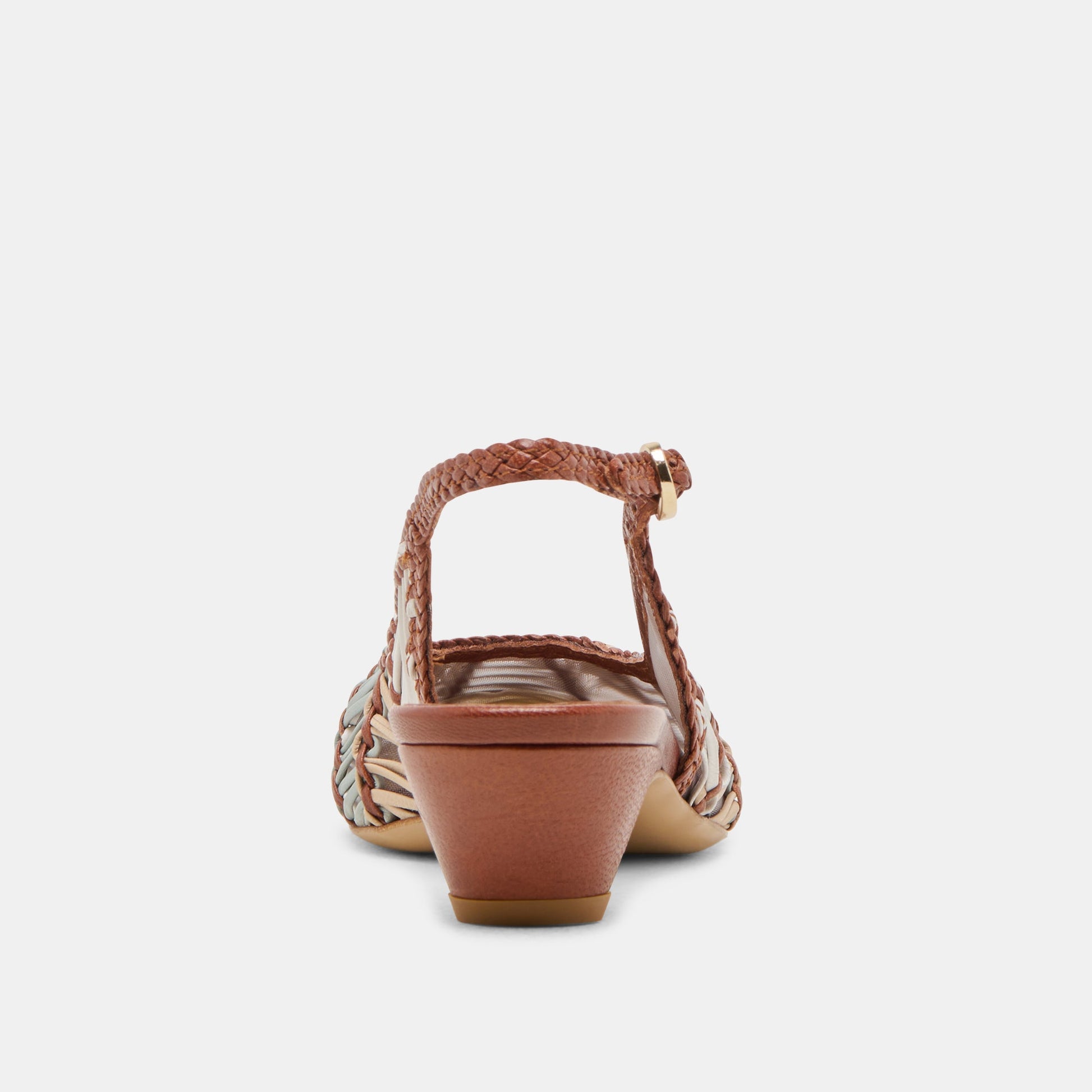 Dafney Tan Multi Woven Leather Heels Dolce Vita Online