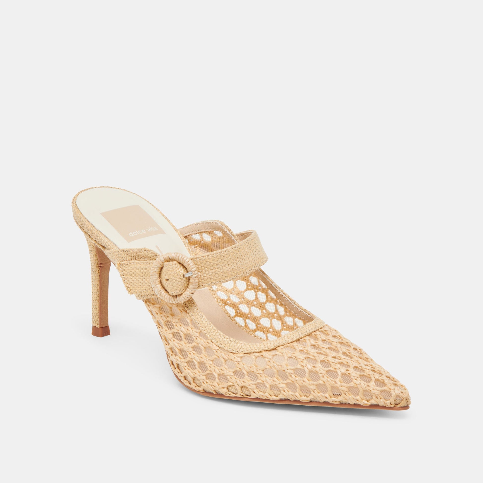 KEEKEE HEELS LT NATURAL WOVEN RAFFIA
 – Dolce Vita Dolce Vita Outlet
