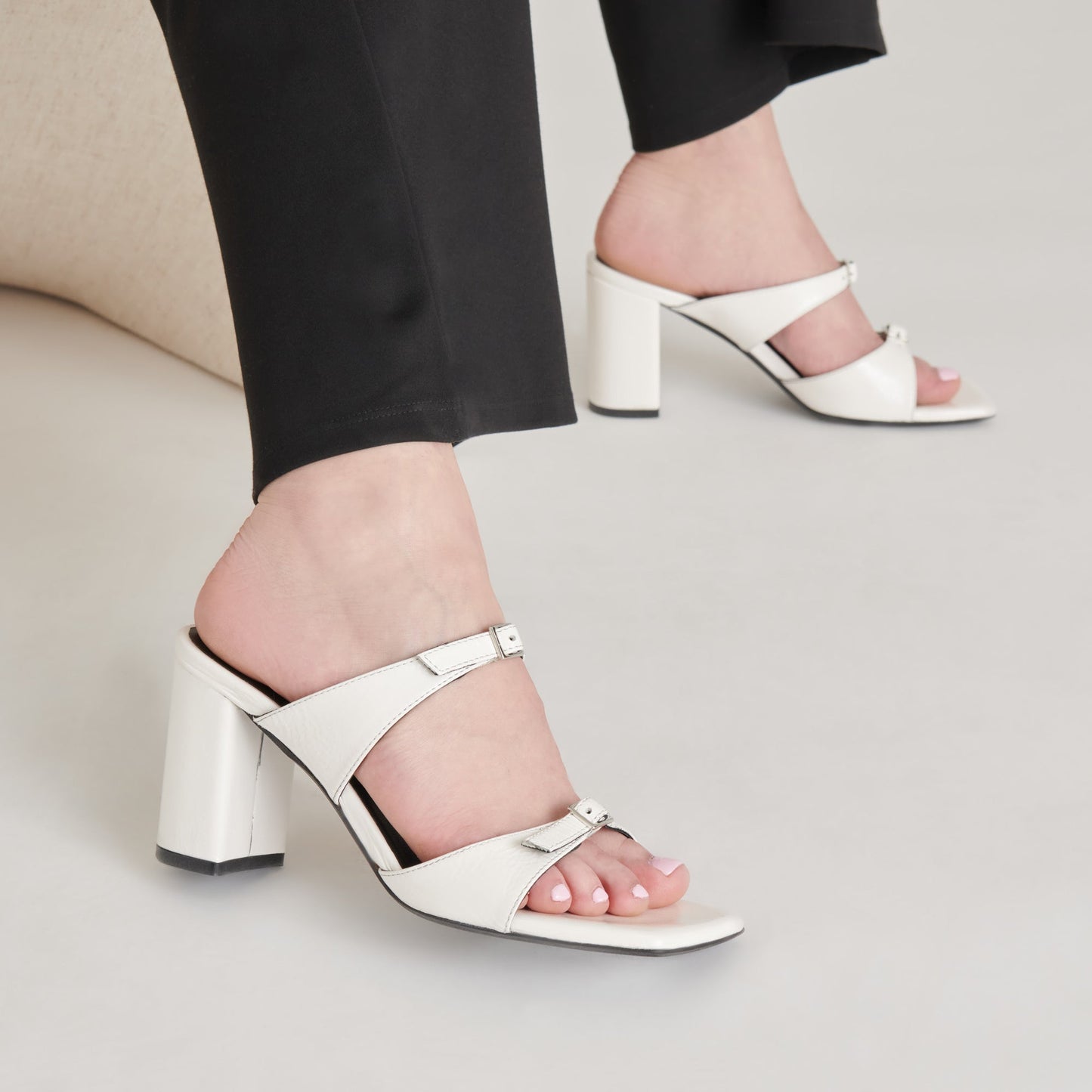 SHANE HEELS OFF WHITE CRINKLE PATENT
 – Dolce Vita Dolce Vita On sale