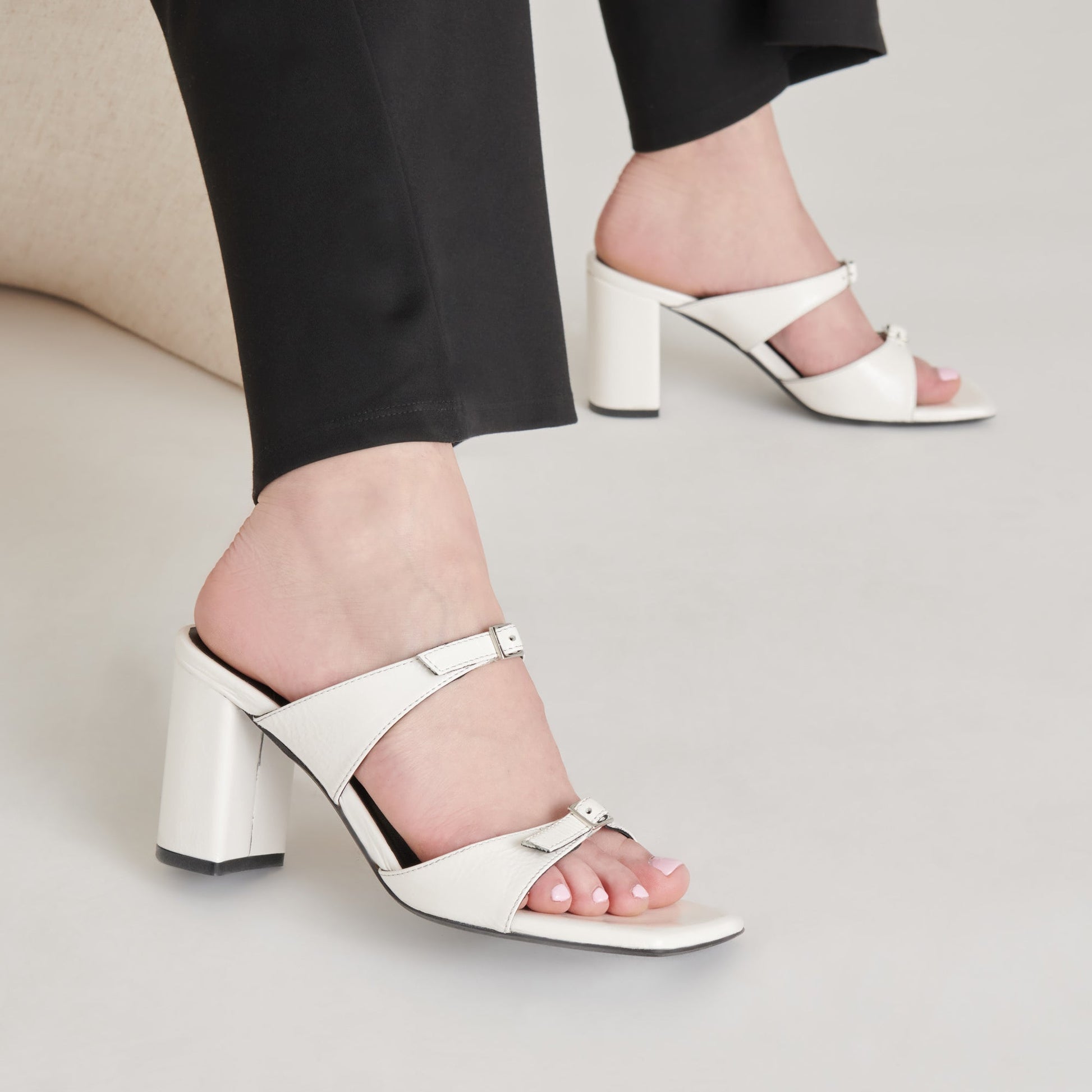 SHANE HEELS OFF WHITE CRINKLE PATENT
 – Dolce Vita Dolce Vita On sale