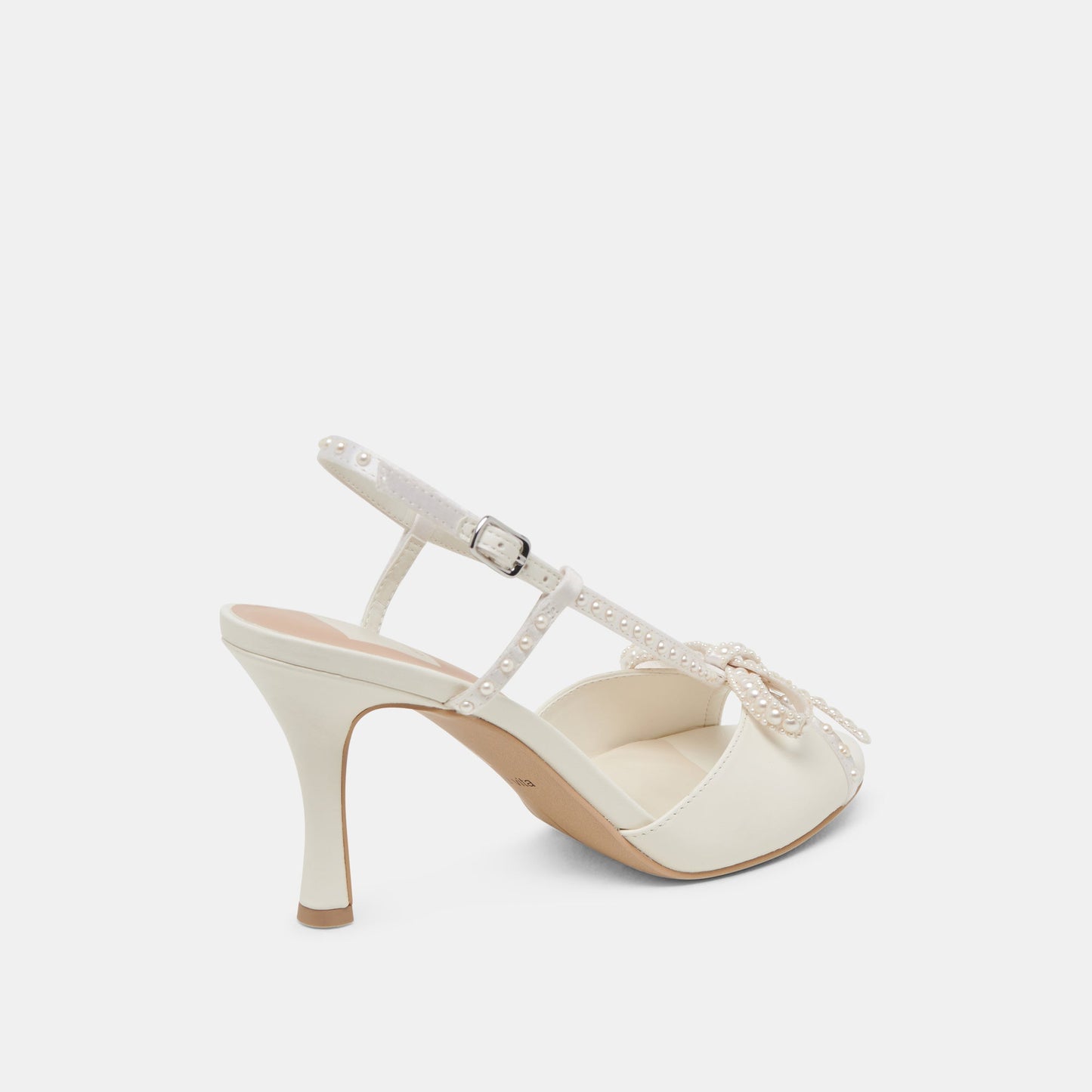 LONNY PEARL HEELS WHITE SATIN
 – Dolce Vita Dolce Vita Discount