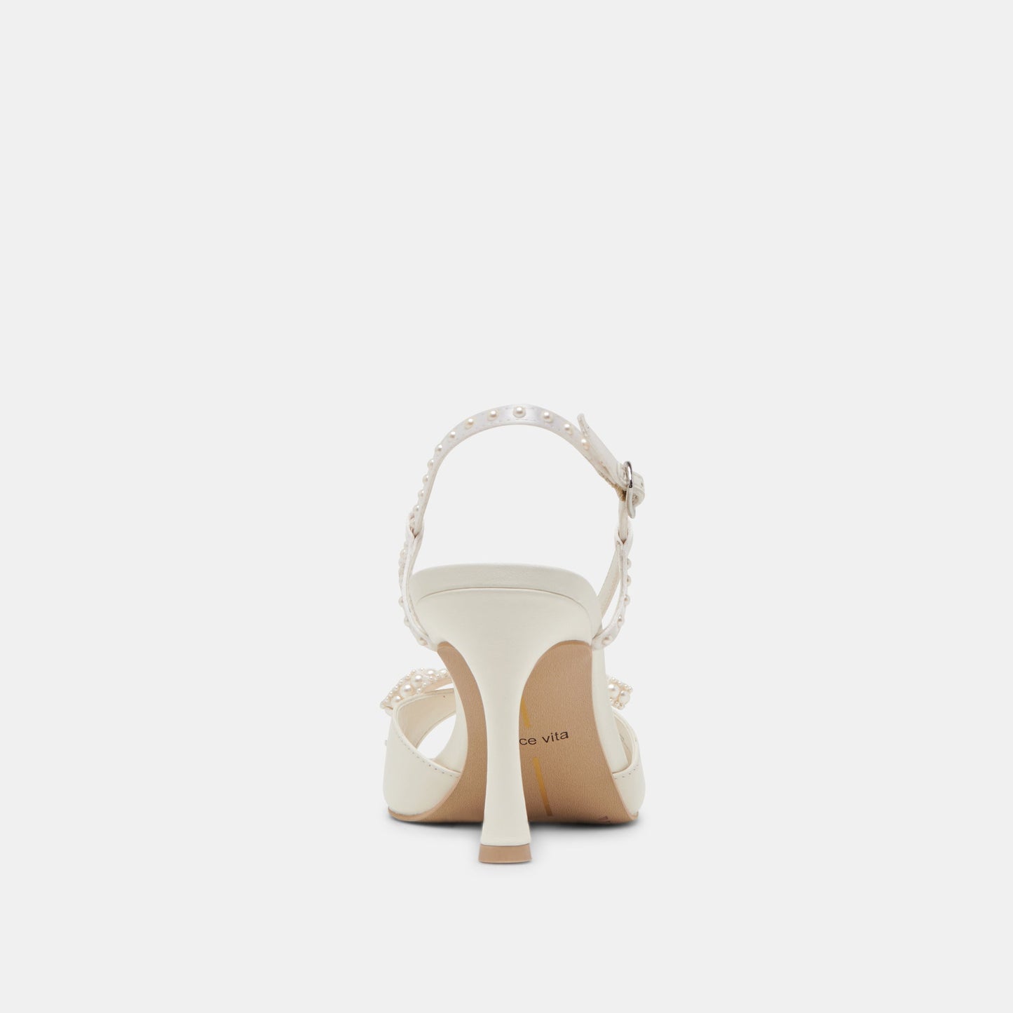 LONNY PEARL HEELS WHITE SATIN
 – Dolce Vita Dolce Vita Discount