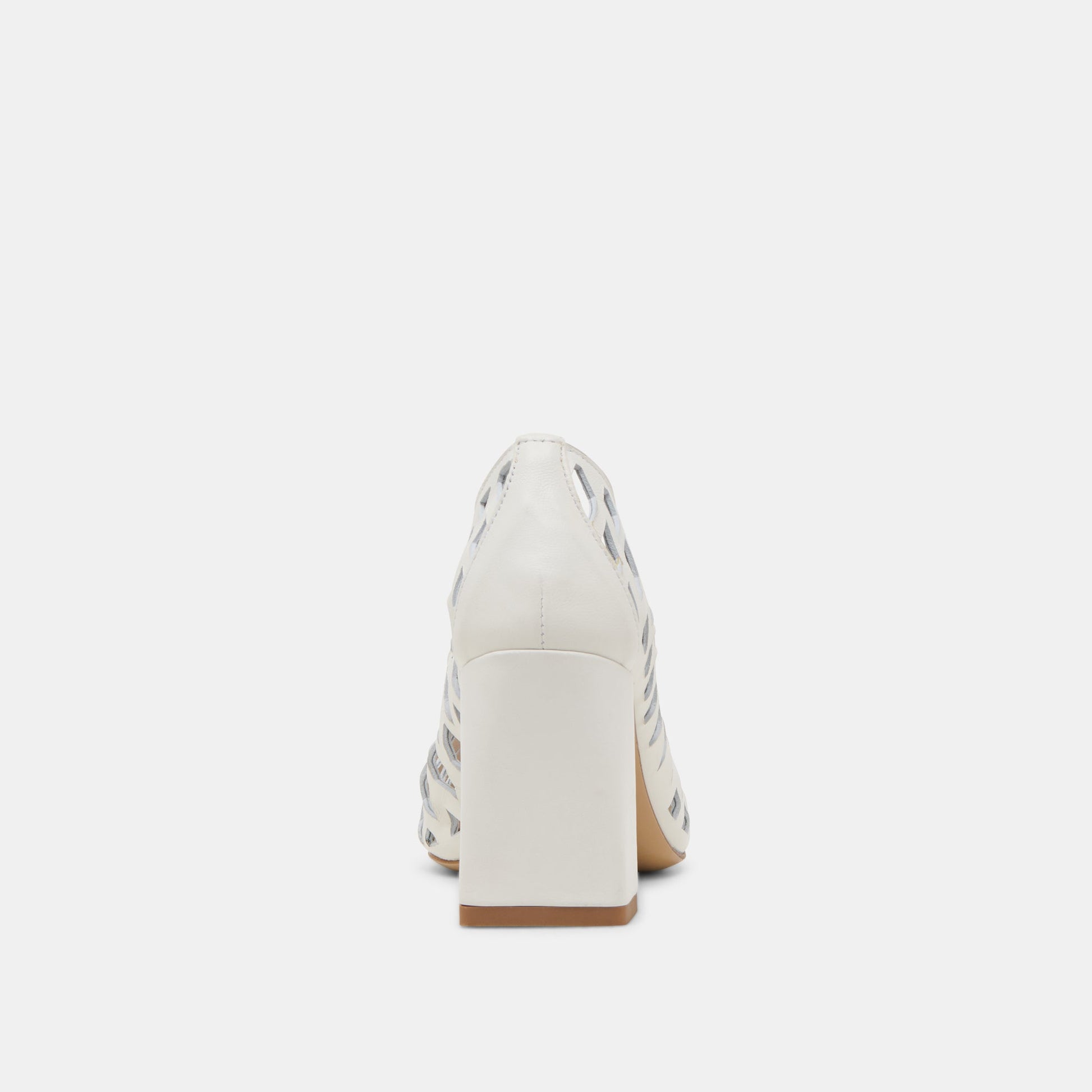 Tanya Bone Woven Leather Heels Dolce Vita Outlet
