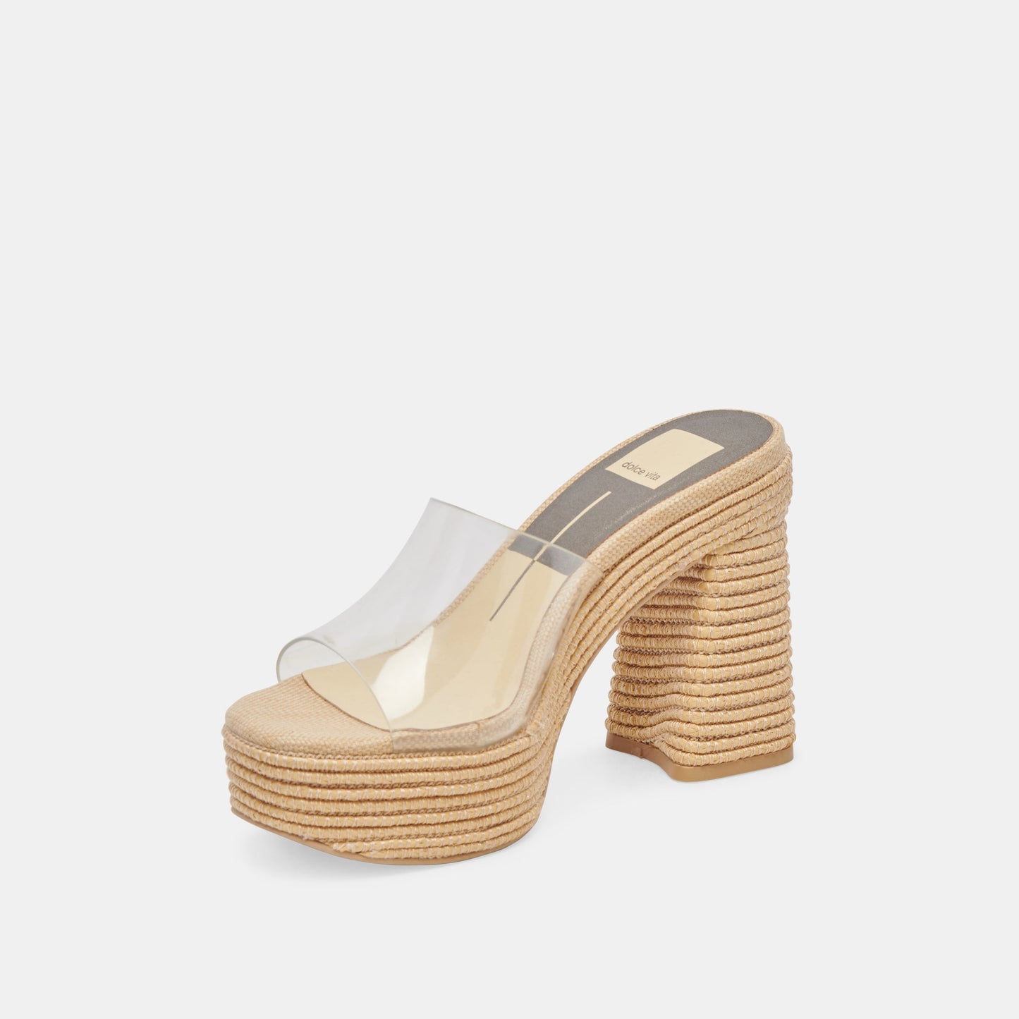 LICHIA HEELS NATURAL VINYL
 – Dolce Vita Dolce Vita For sale