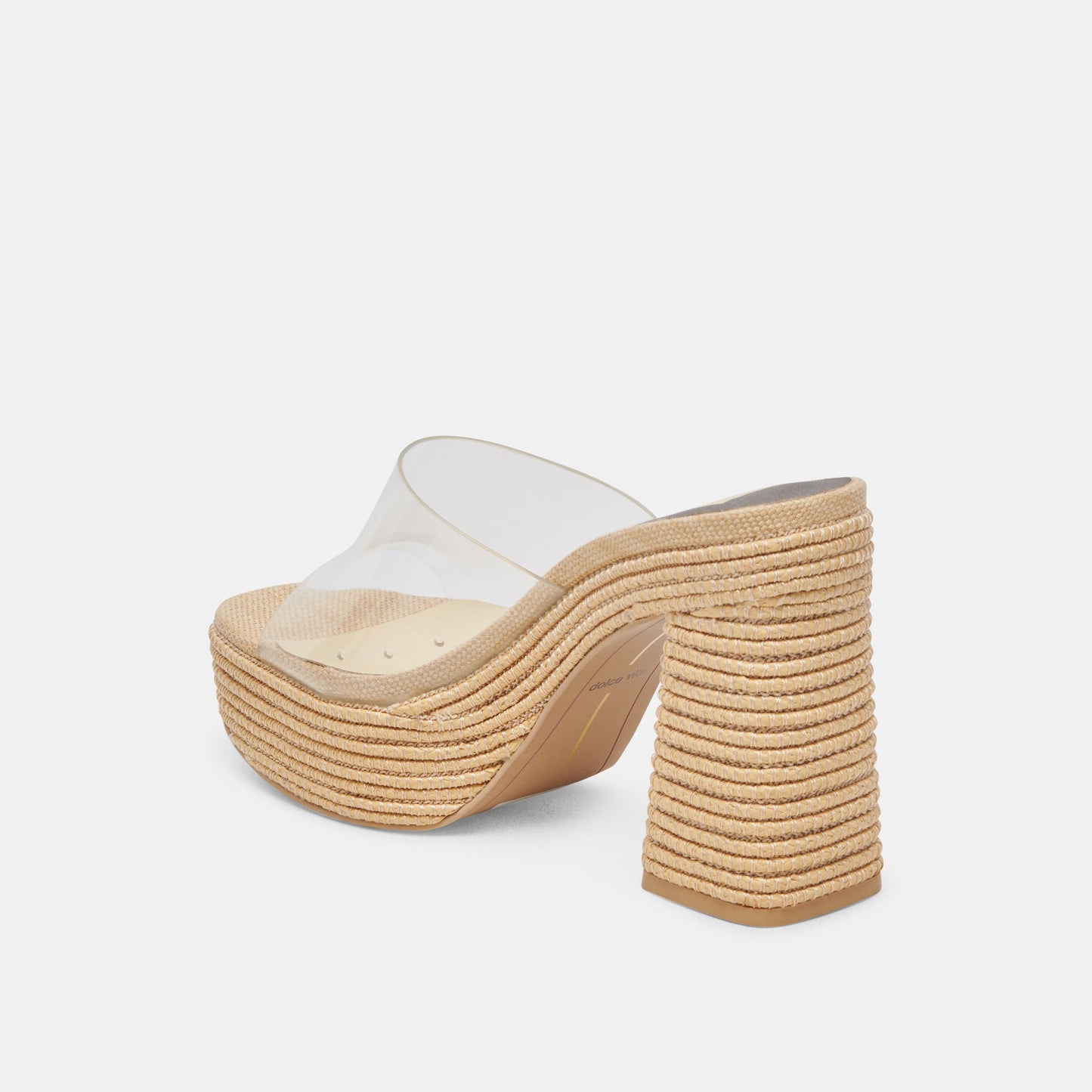 LICHIA HEELS NATURAL VINYL
 – Dolce Vita Dolce Vita For sale