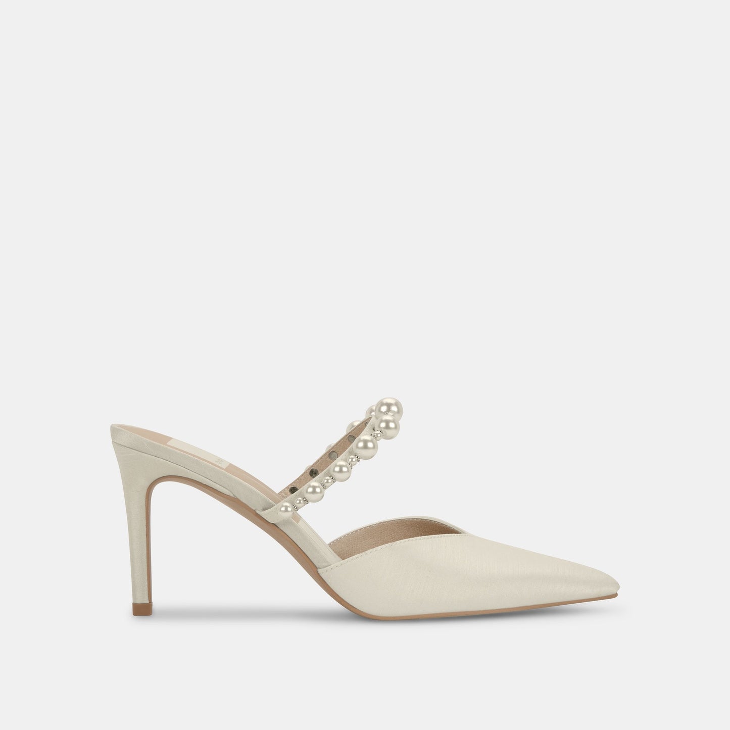 KANIKA Pearl Heels Vanilla Silk | Vanilla Silk Pearl Tapered Heels
 – Dolce Vita Dolce Vita New