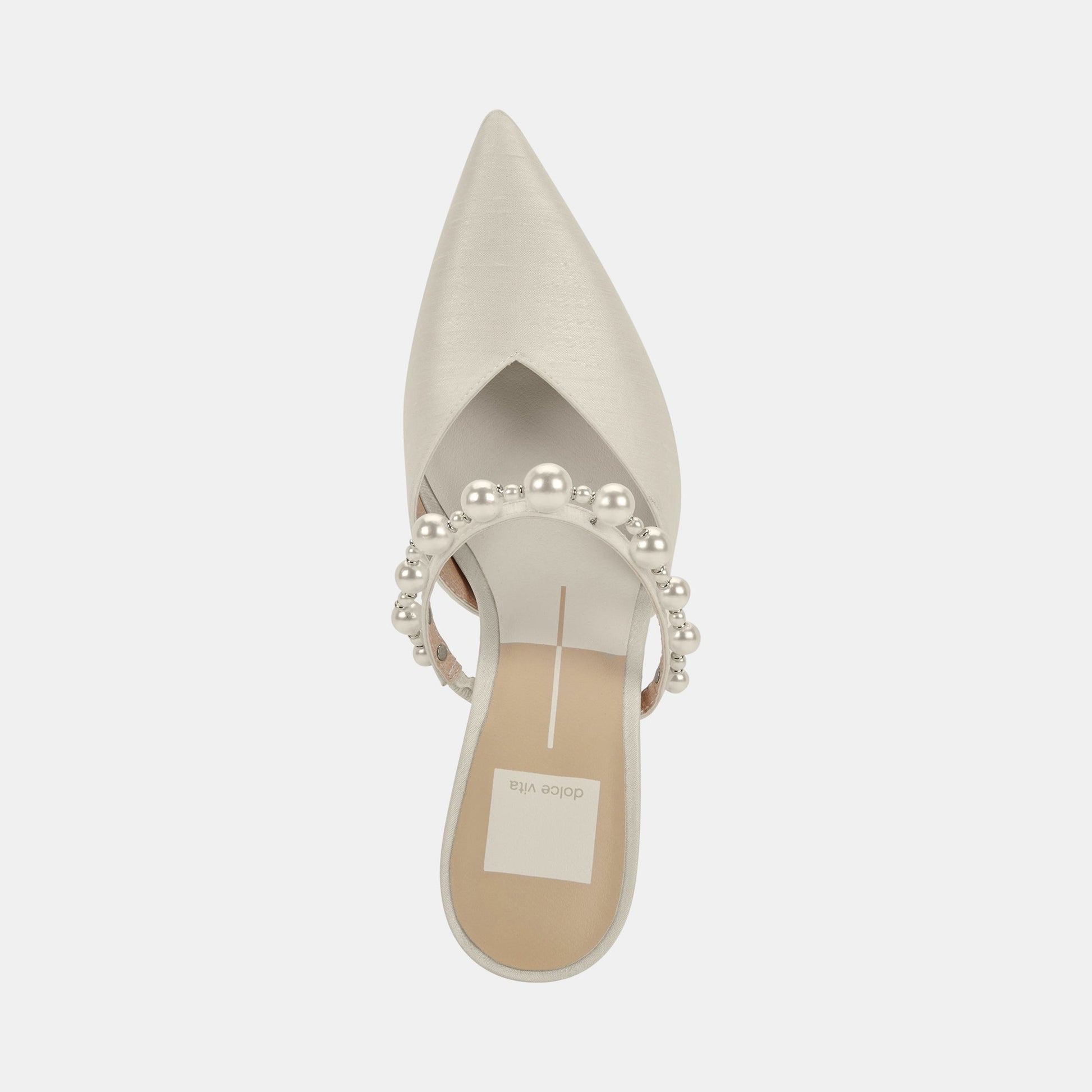 KANIKA Pearl Heels Vanilla Silk | Vanilla Silk Pearl Tapered Heels
 – Dolce Vita Dolce Vita New