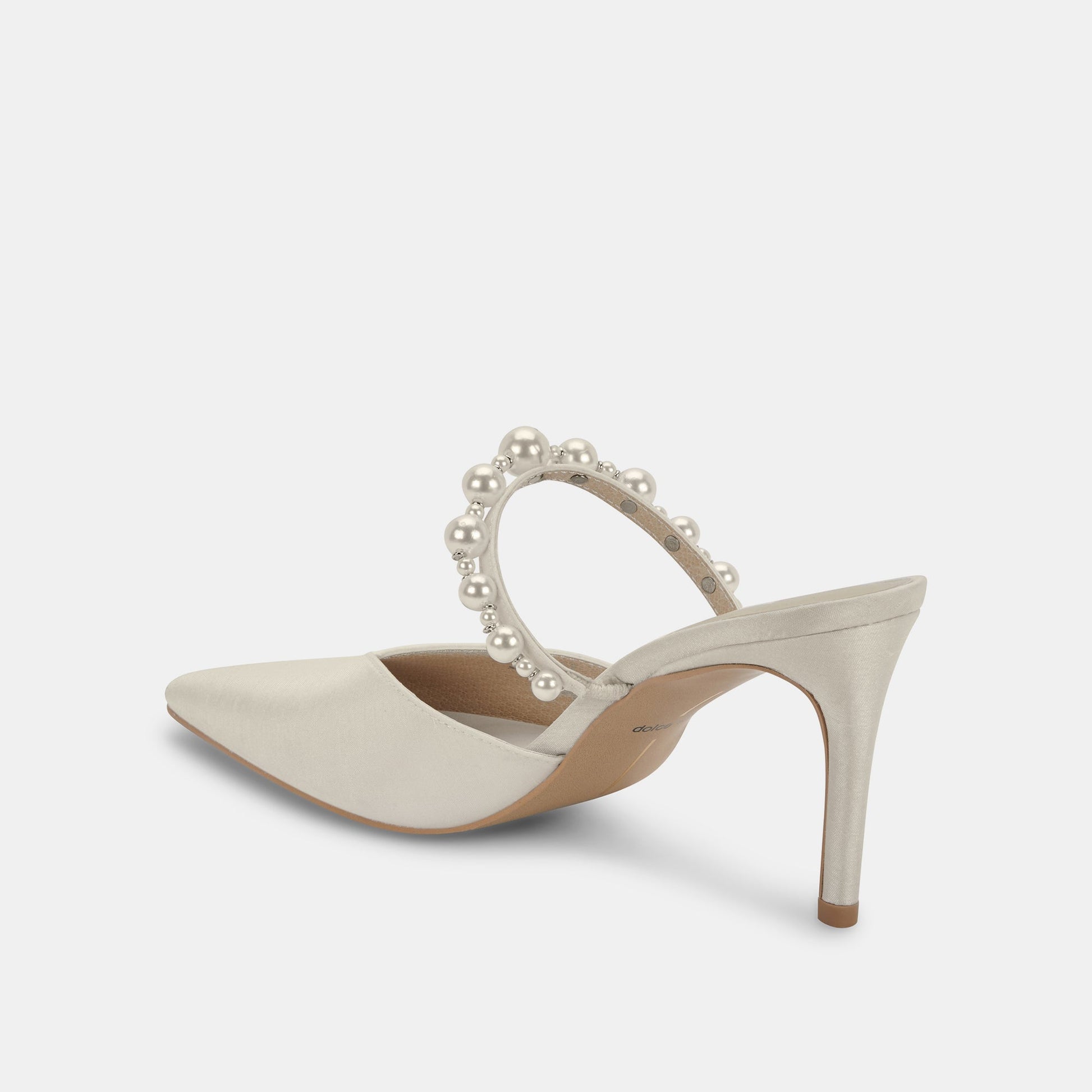 KANIKA Pearl Heels Vanilla Silk | Vanilla Silk Pearl Tapered Heels
 – Dolce Vita Dolce Vita New