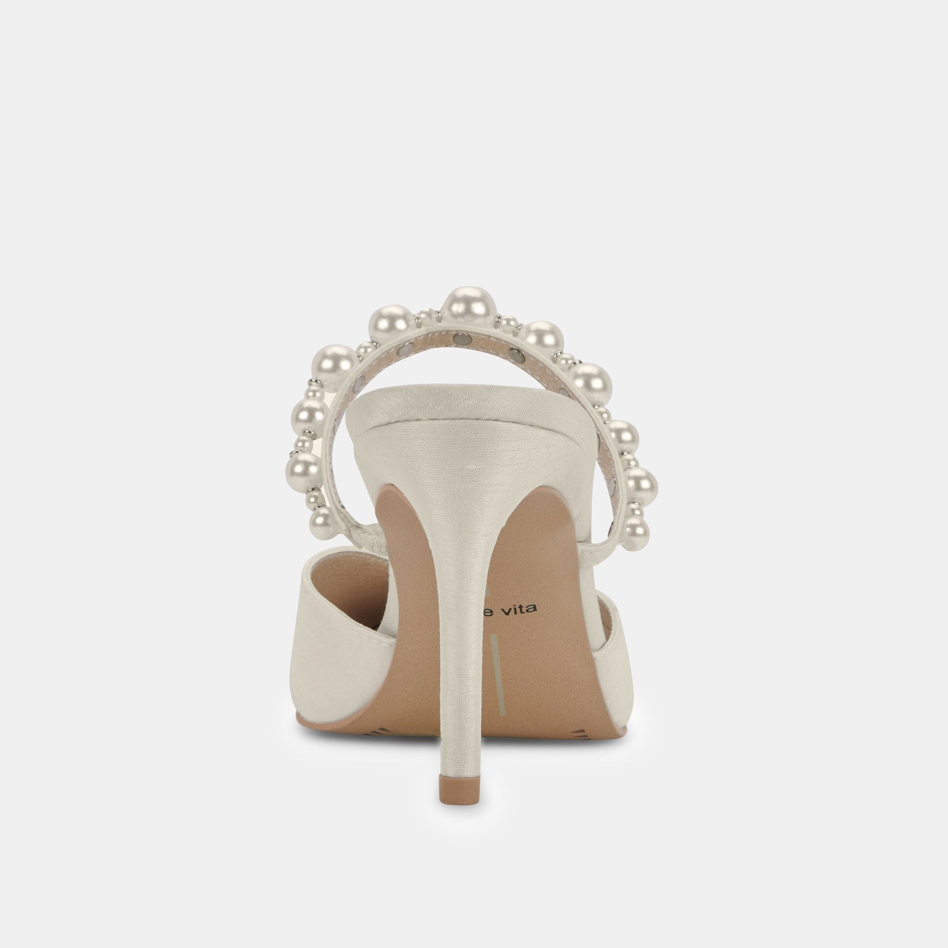 KANIKA Pearl Heels Vanilla Silk | Vanilla Silk Pearl Tapered Heels
 – Dolce Vita Dolce Vita New