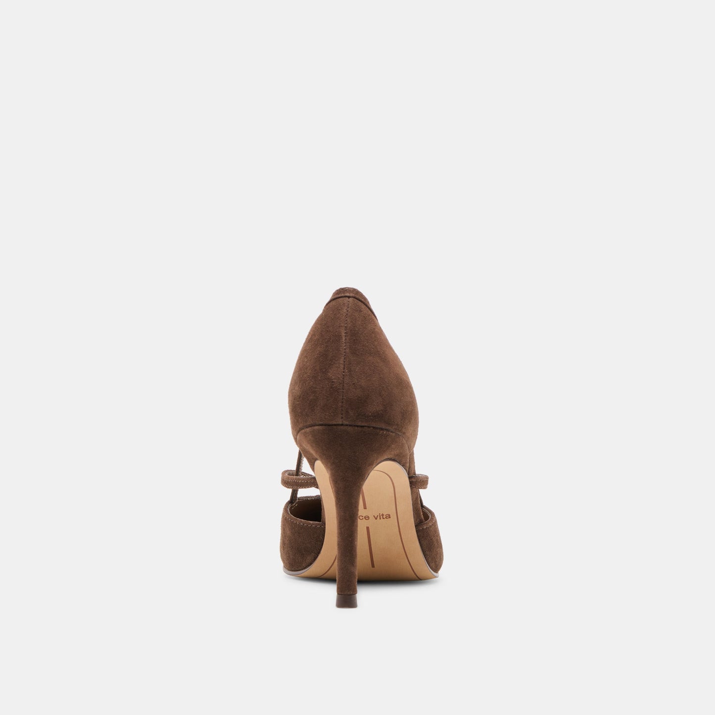 Kaine Dk Brown Suede Heels Dolce Vita Sale