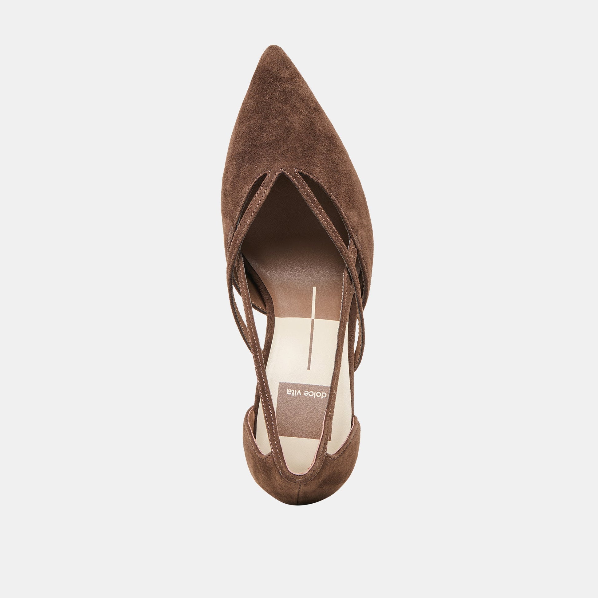 Kaine Dk Brown Suede Heels Dolce Vita Sale