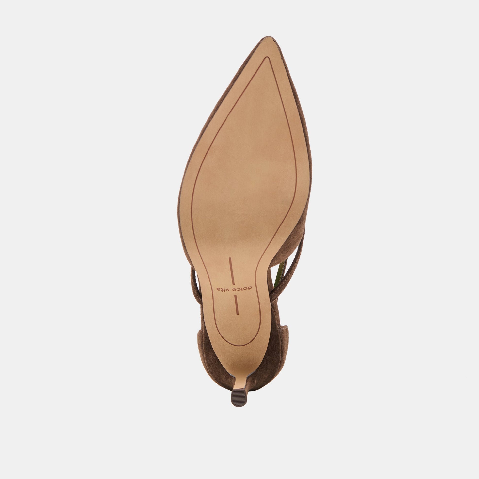 Kaine Dk Brown Suede Heels Dolce Vita Sale