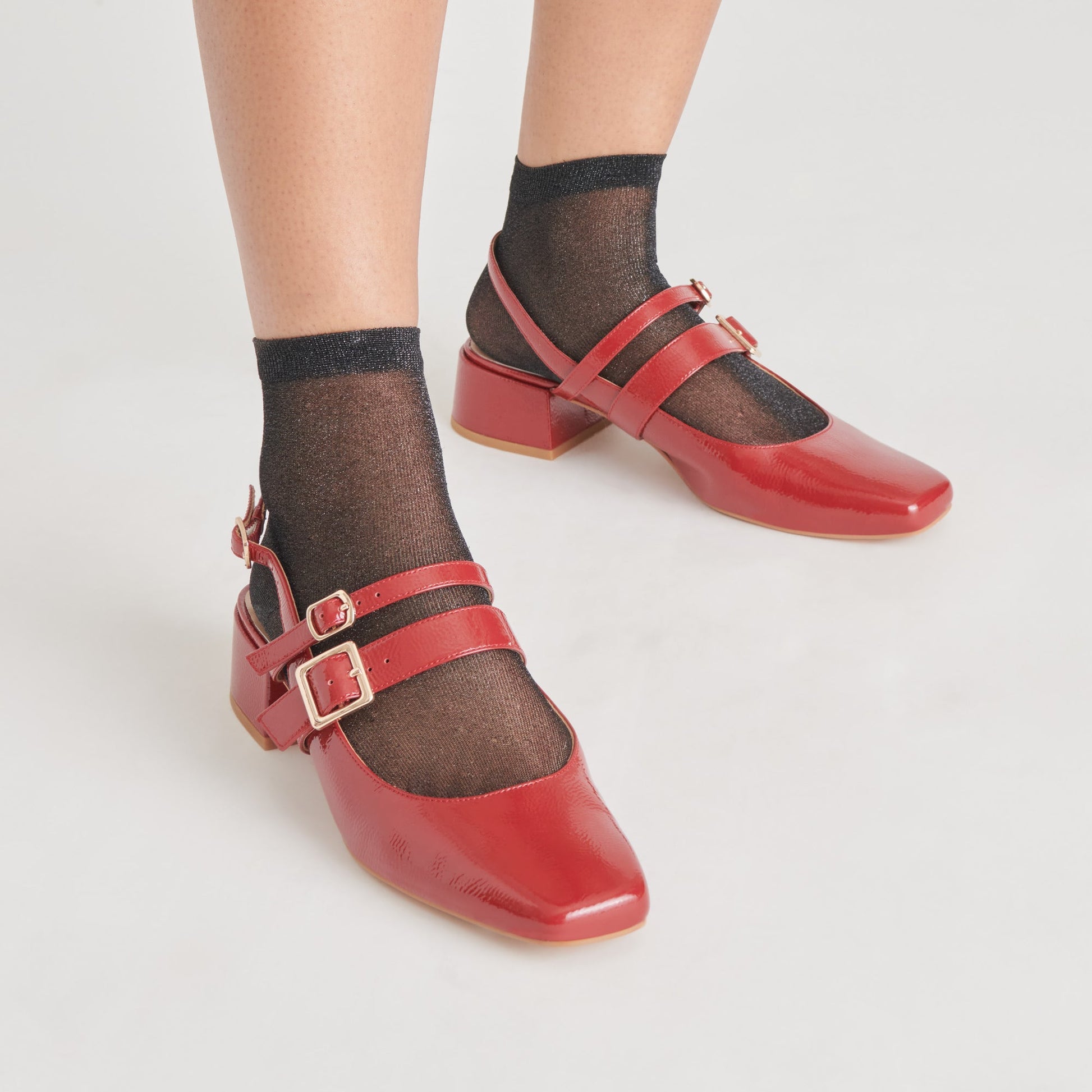 PATZY HEELS CRIMSON CRINKLE PATENT LEATHER
 – Dolce Vita Dolce Vita Outlet