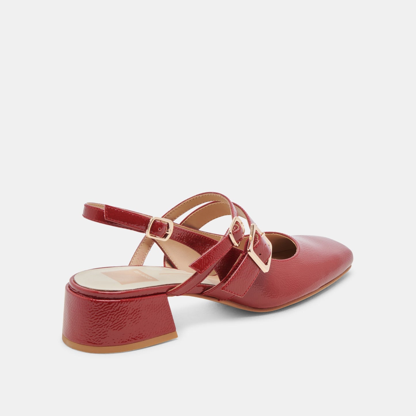 PATZY HEELS CRIMSON CRINKLE PATENT LEATHER
 – Dolce Vita Dolce Vita Outlet