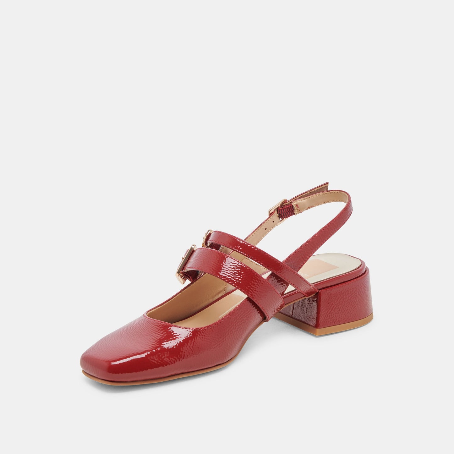 PATZY HEELS CRIMSON CRINKLE PATENT LEATHER
 – Dolce Vita Dolce Vita Outlet