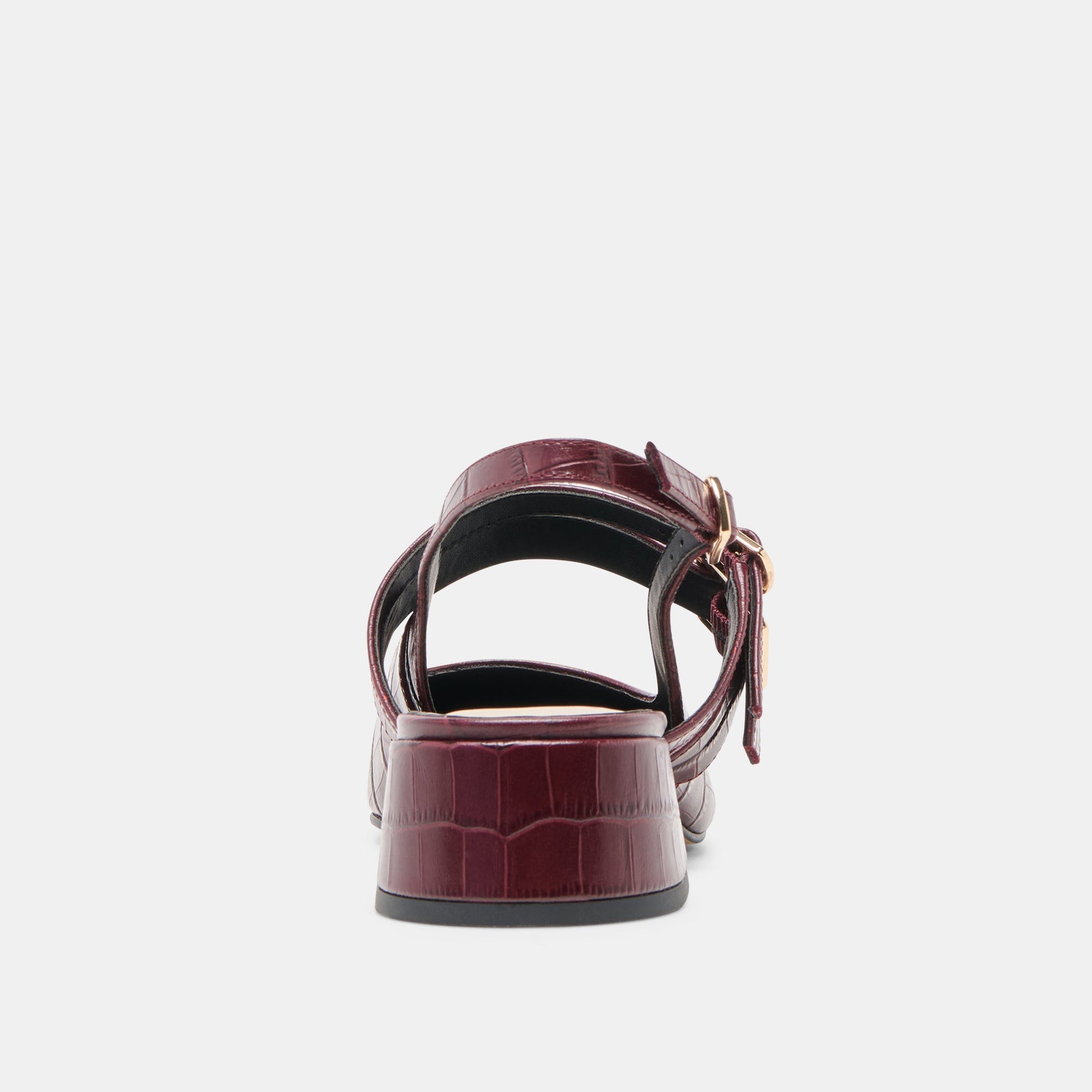 Patzy Oxblood Embossed Leather Heels Dolce Vita On sale