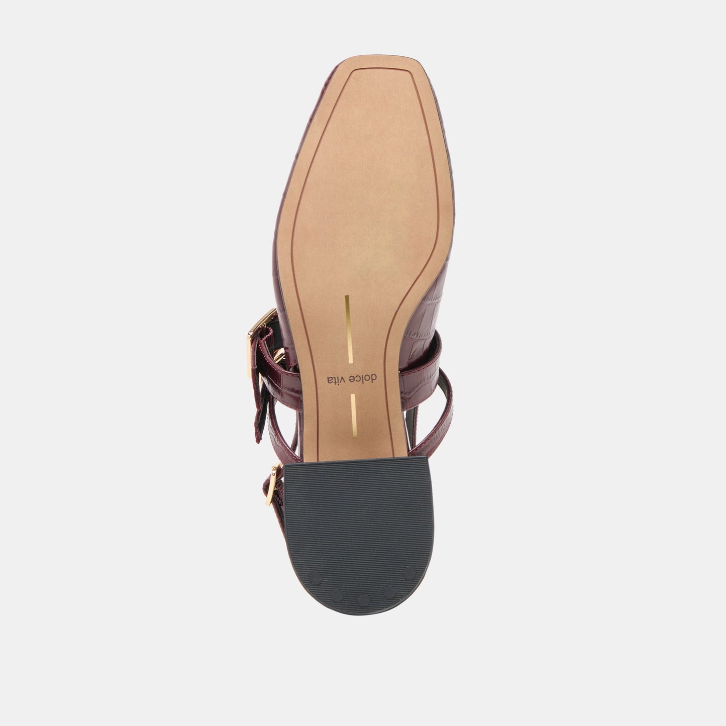 Patzy Oxblood Embossed Leather Heels Dolce Vita On sale