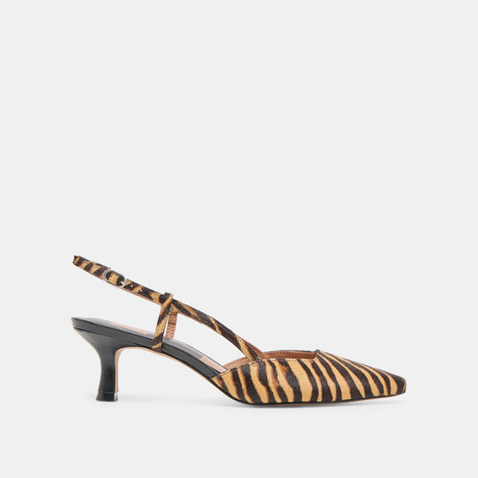Odela Tiger Calf Hair Heels Dolce Vita For sale