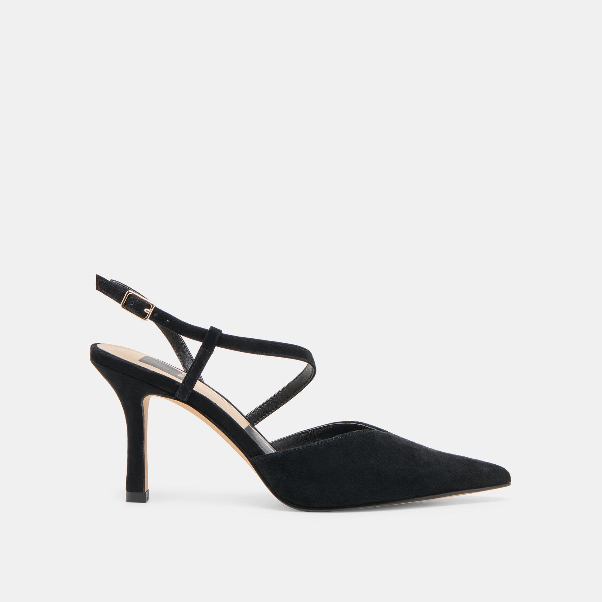 Kamra Onyx Suede Heels Dolce Vita us