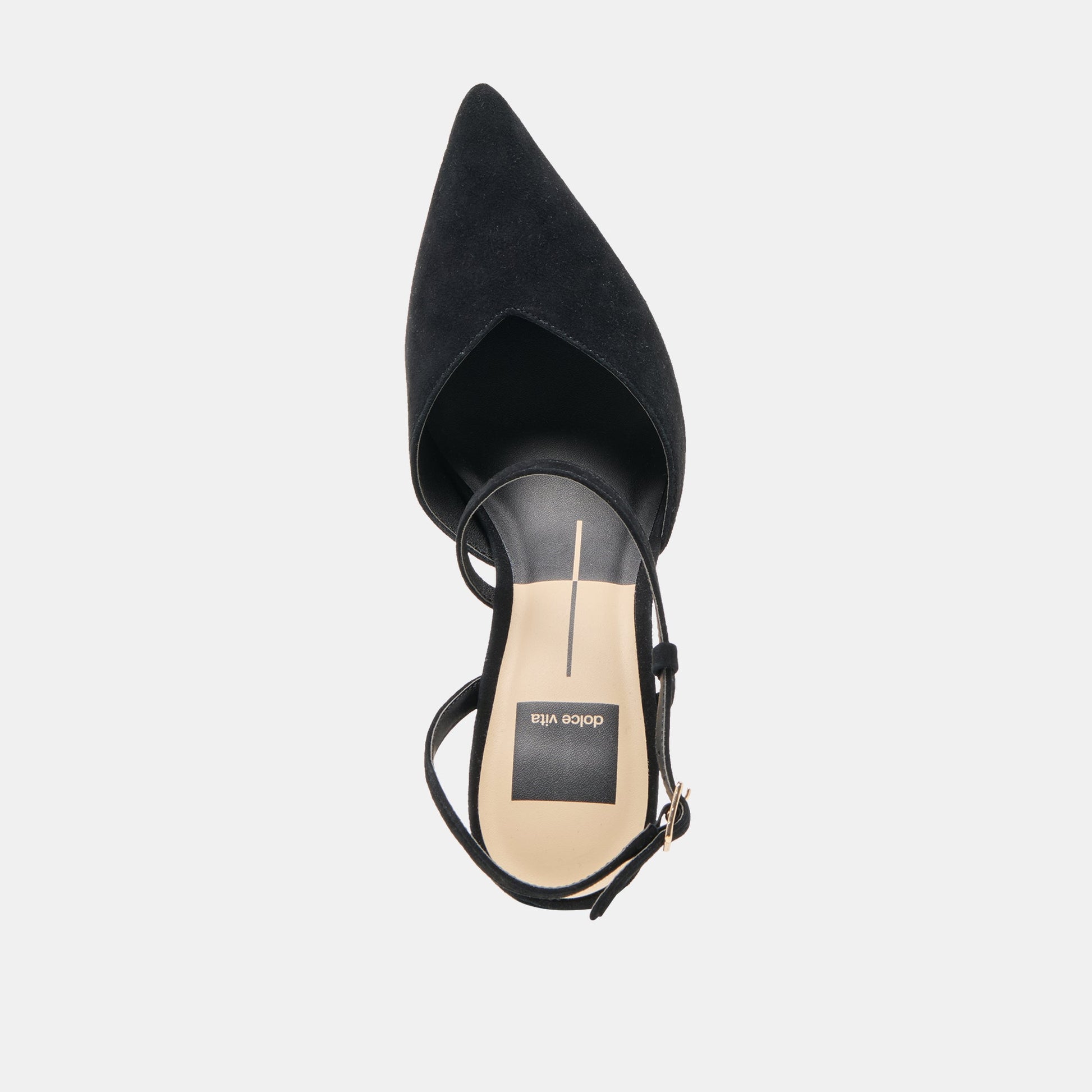 Kamra Onyx Suede Heels Dolce Vita us
