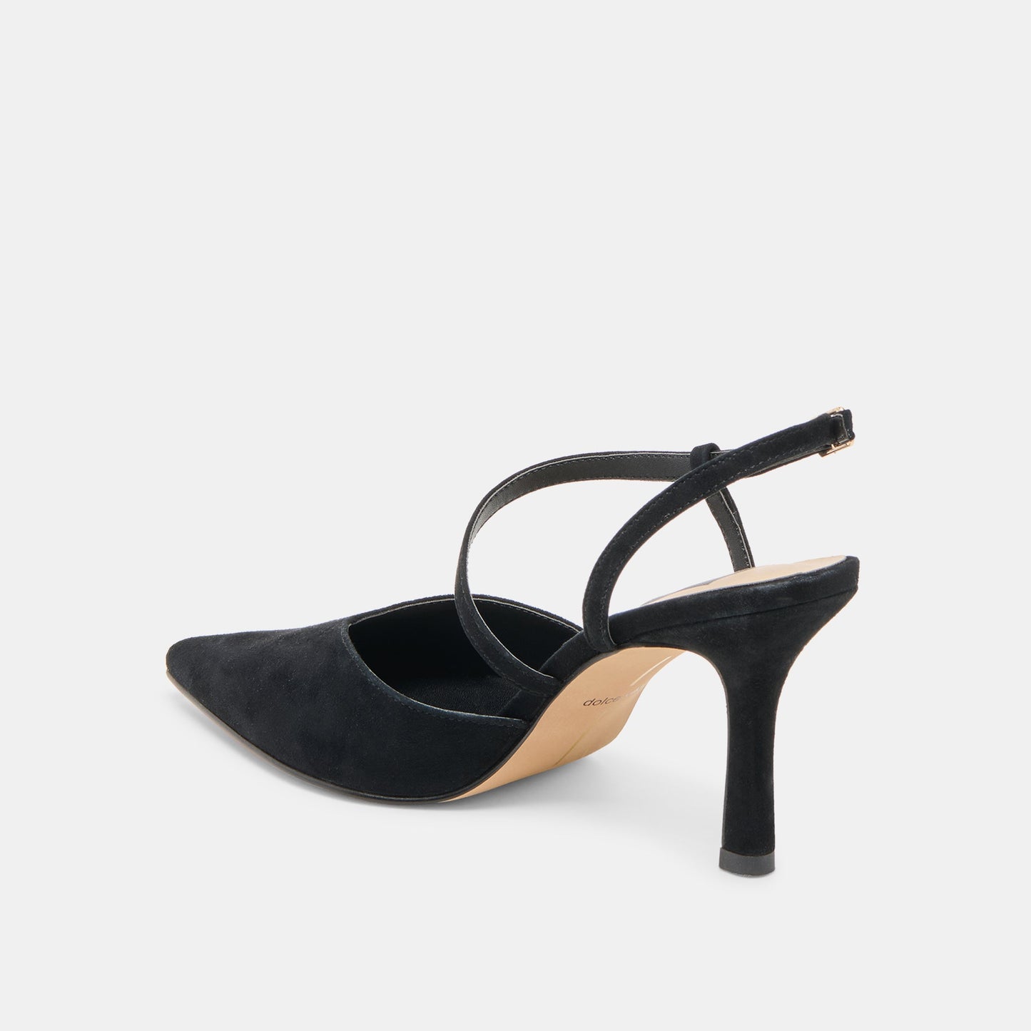 Kamra Onyx Suede Heels Dolce Vita us