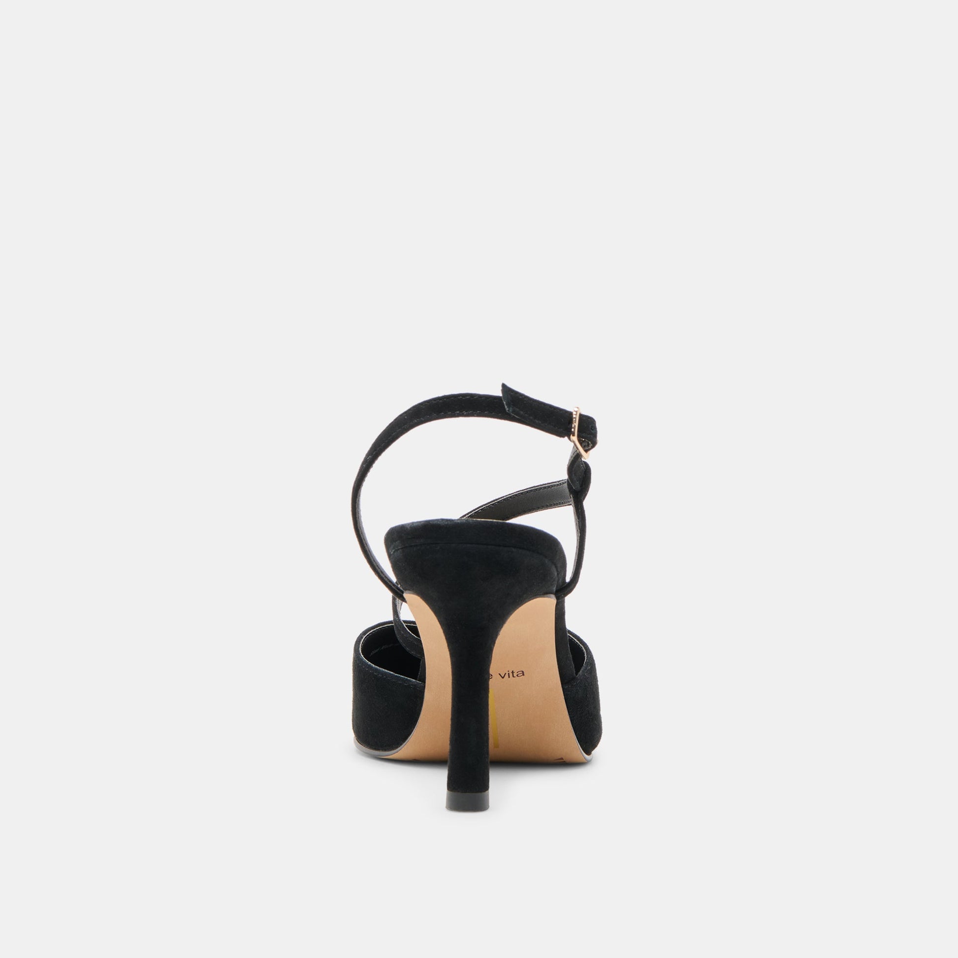 Kamra Onyx Suede Heels Dolce Vita us