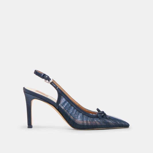 Yela Navy Tulle Heels Dolce Vita Discount