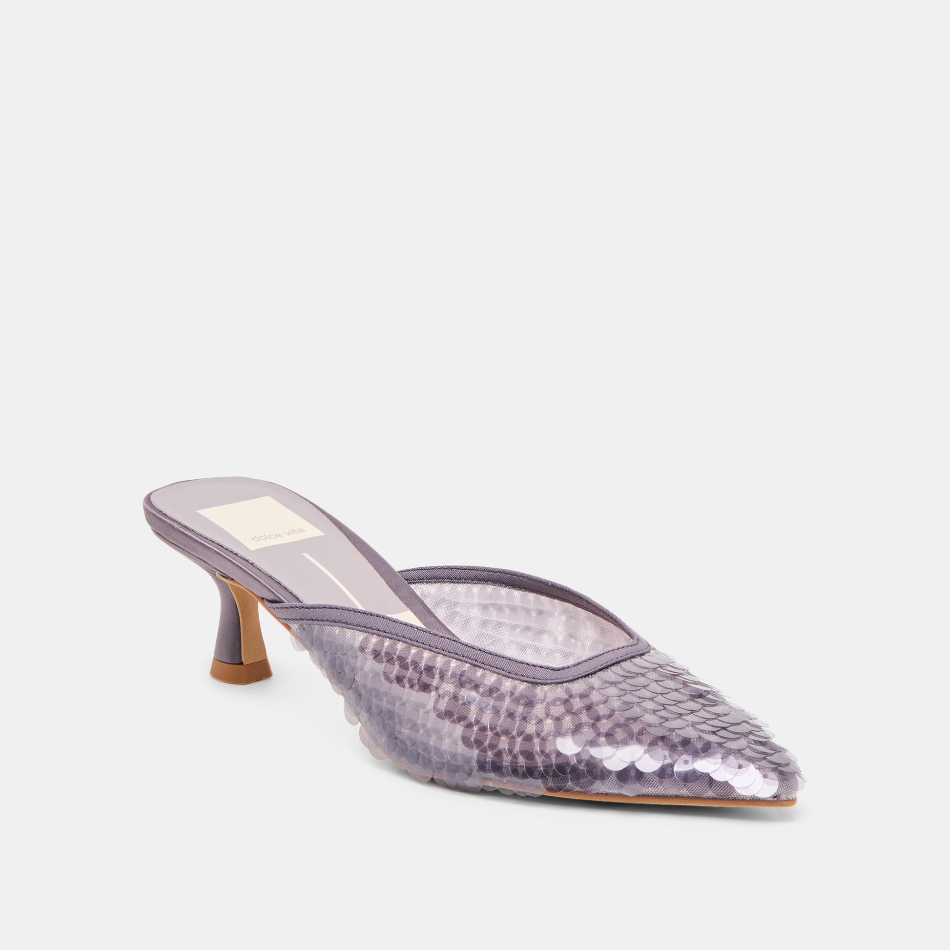 Cleo Smoke Sequin Heels Dolce Vita Online